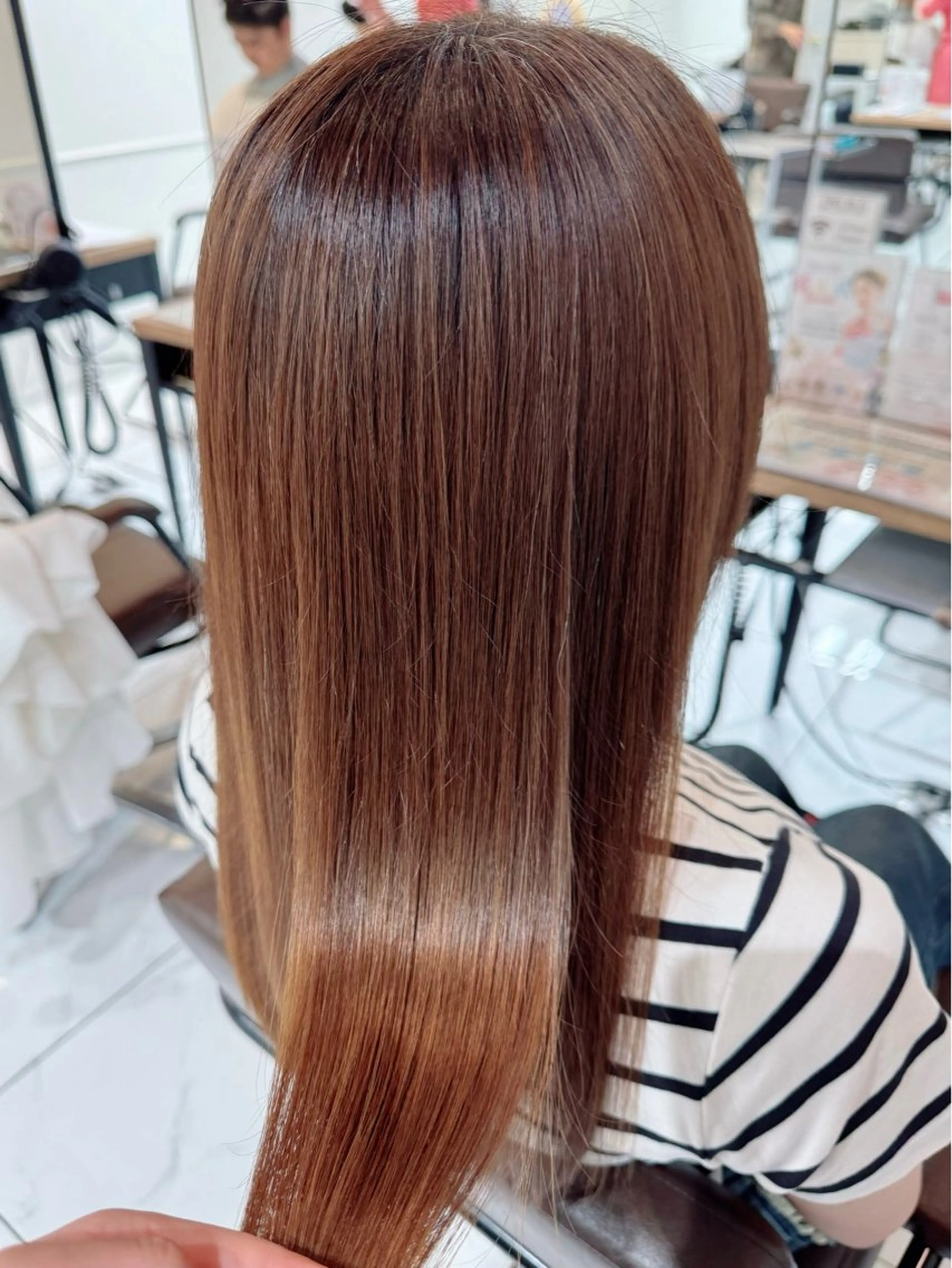 ロング 八木菜美 似合わせ/ニュアンスのヘアスタイル