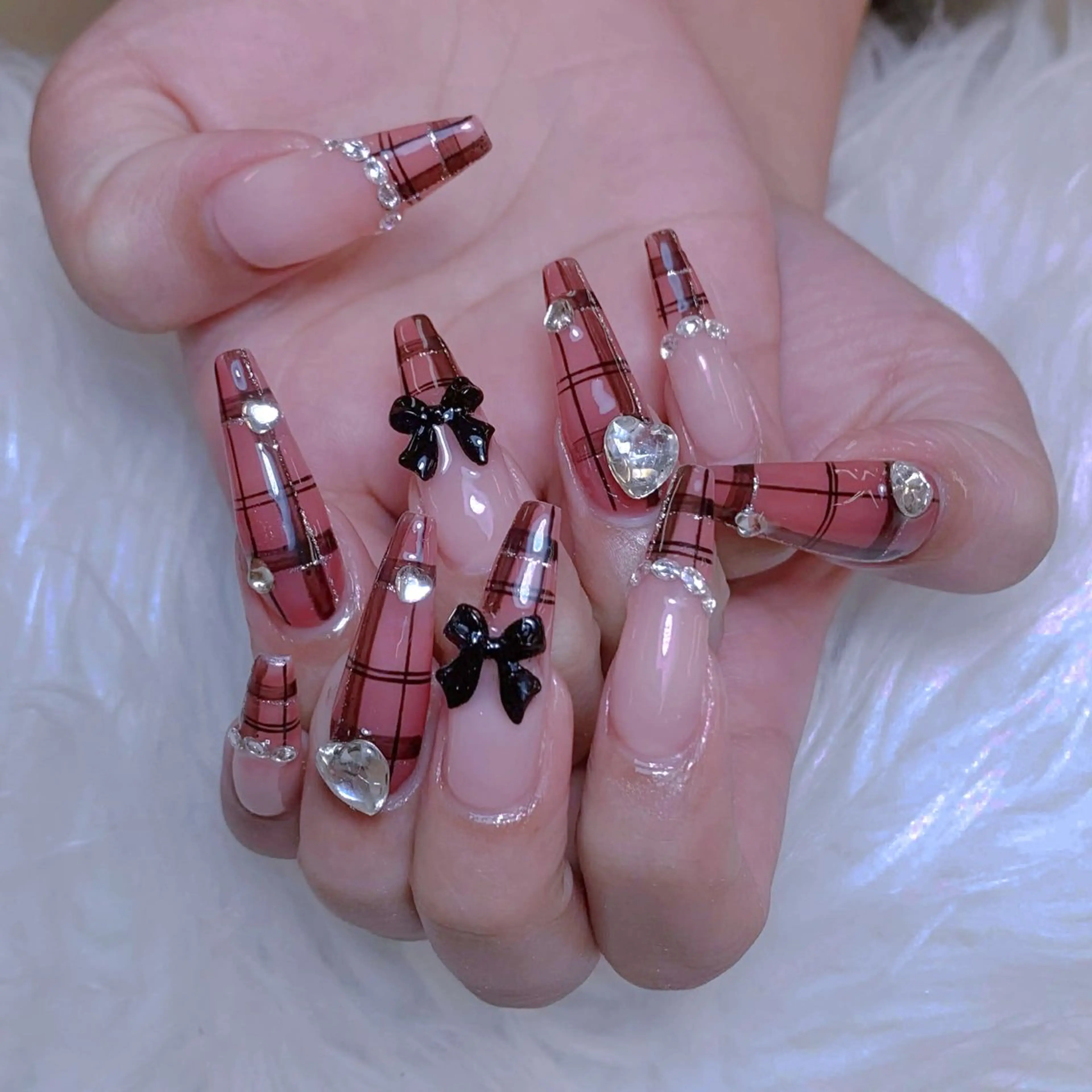 ネイル ANH ゴテゴテネイルのネイルデザイン