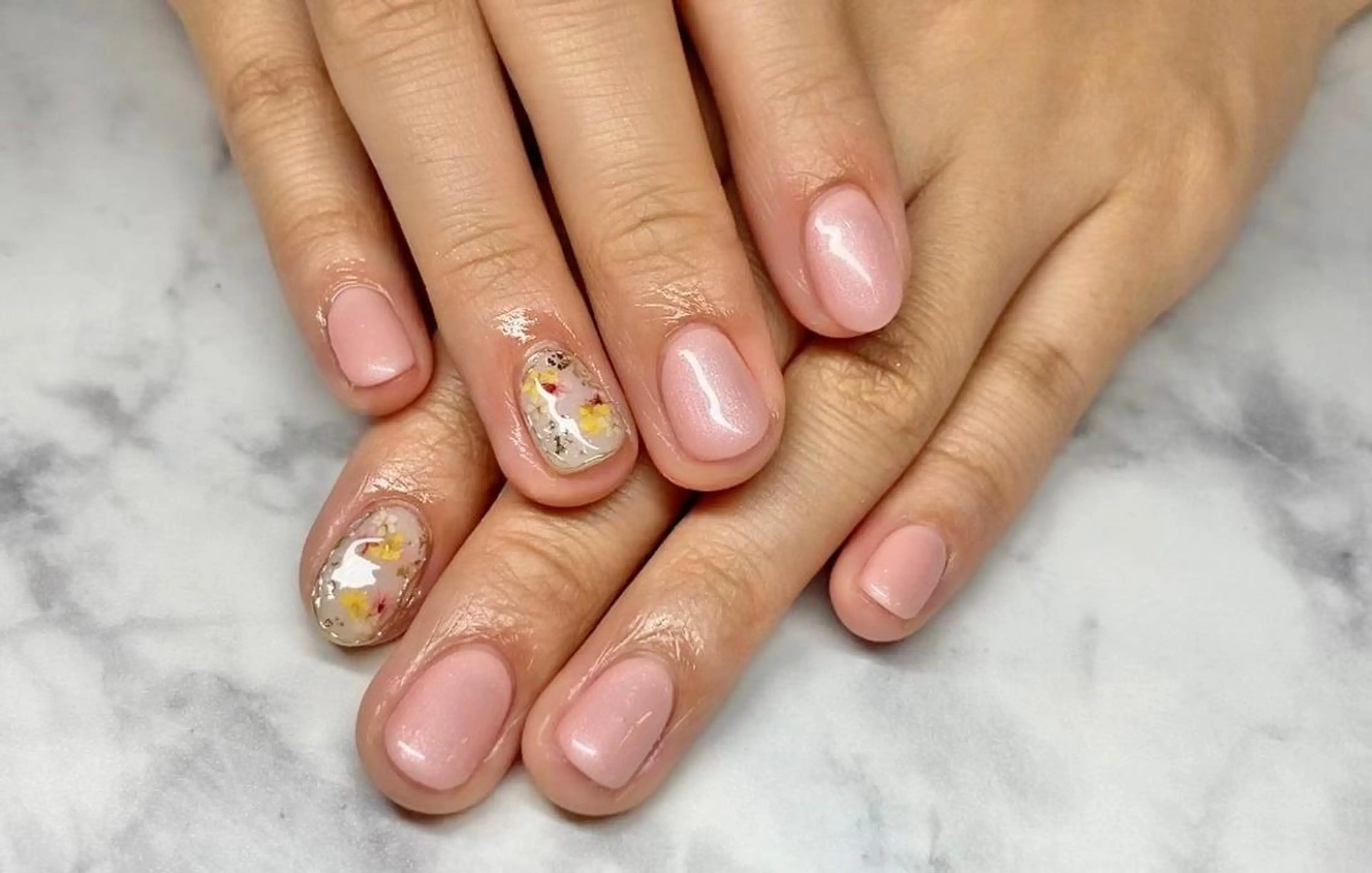 ネイル 長さ出し ジェルネイル 韓国ネイル マグネットネイル ミラーネイル ハンドネイル Nail&eye Belire 新宿のネイルデザイン
