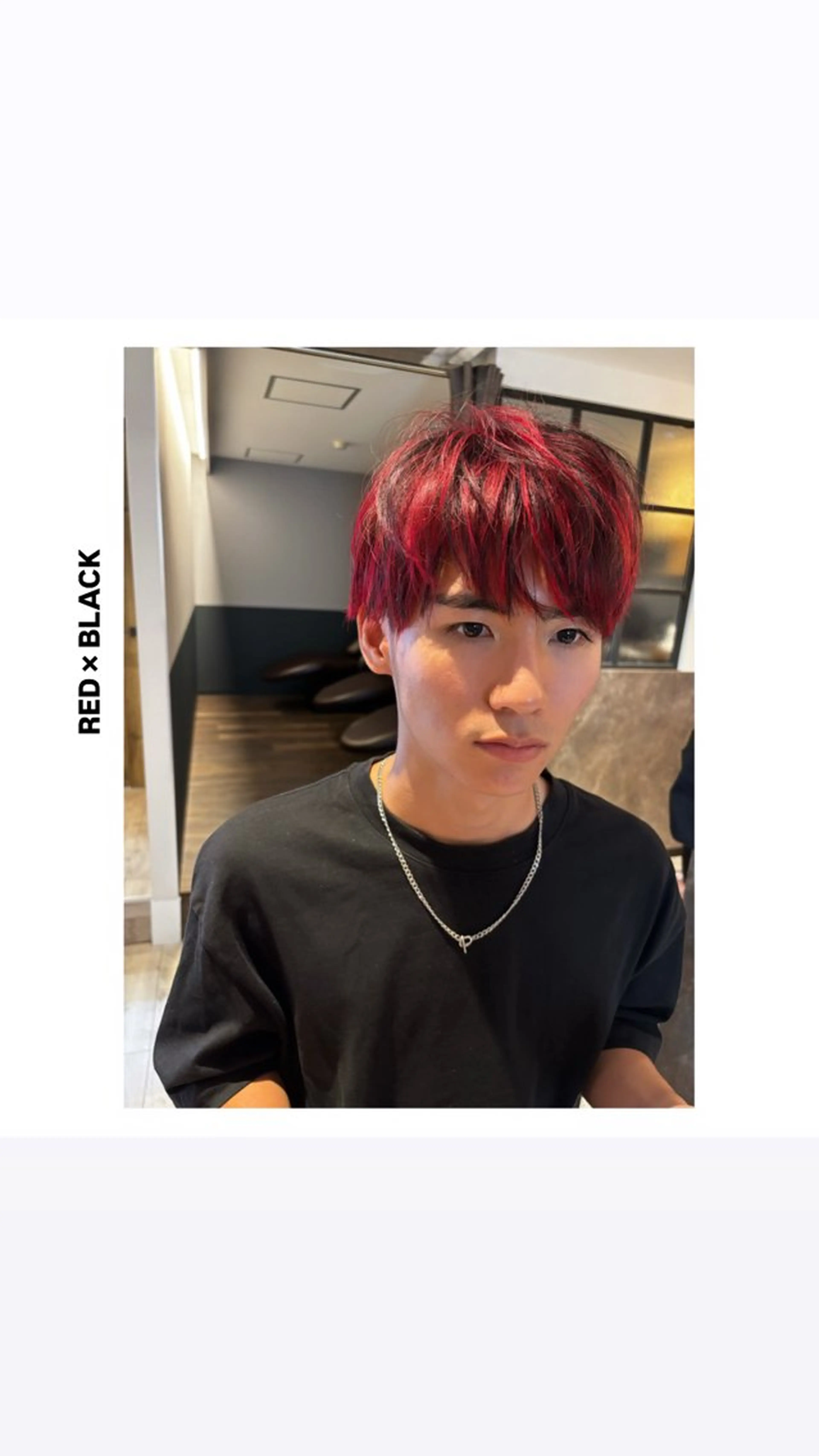 ショート メンズ メンズハイライト ハイライト ヘアカラー トリートメント hiro【沿線で叶う 似合わせhair】のヘアスタイル