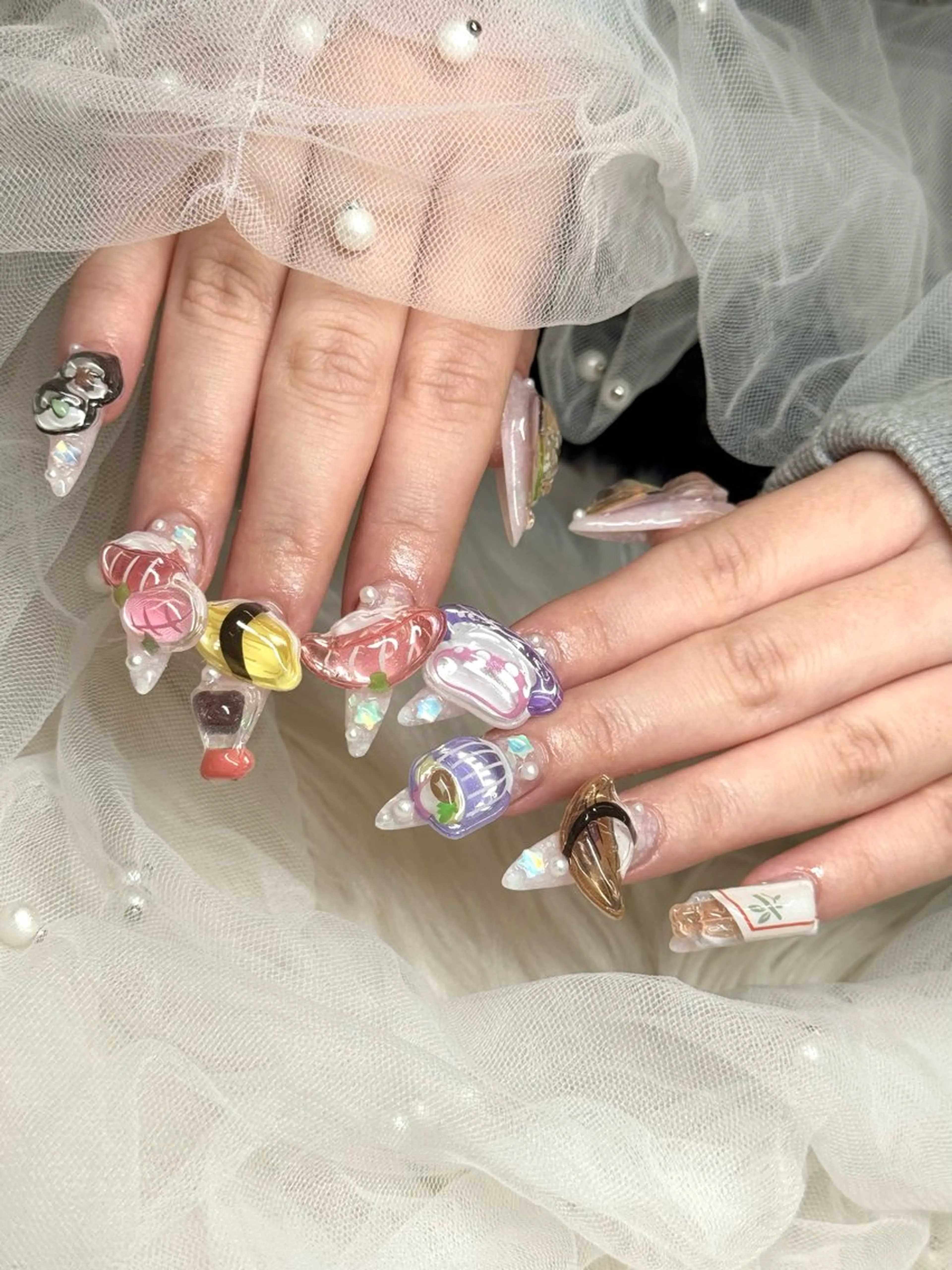 ネイル ハンドネイル LUCAS 千葉 AOI💅🏾💕のネイルデザイン