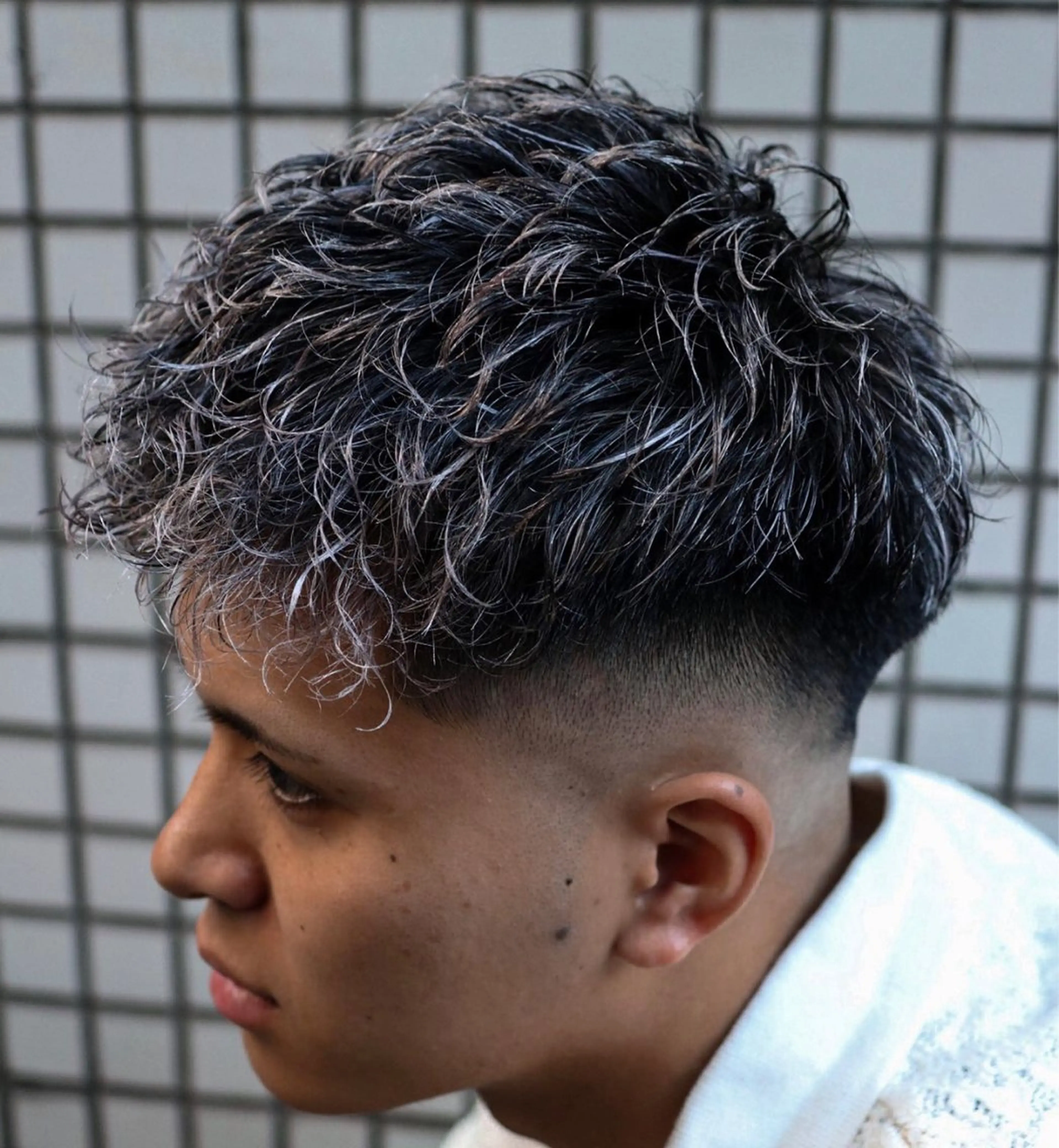ショート カラー パーマ メンズ 💈men's💈 satoru中目黒のヘアスタイル