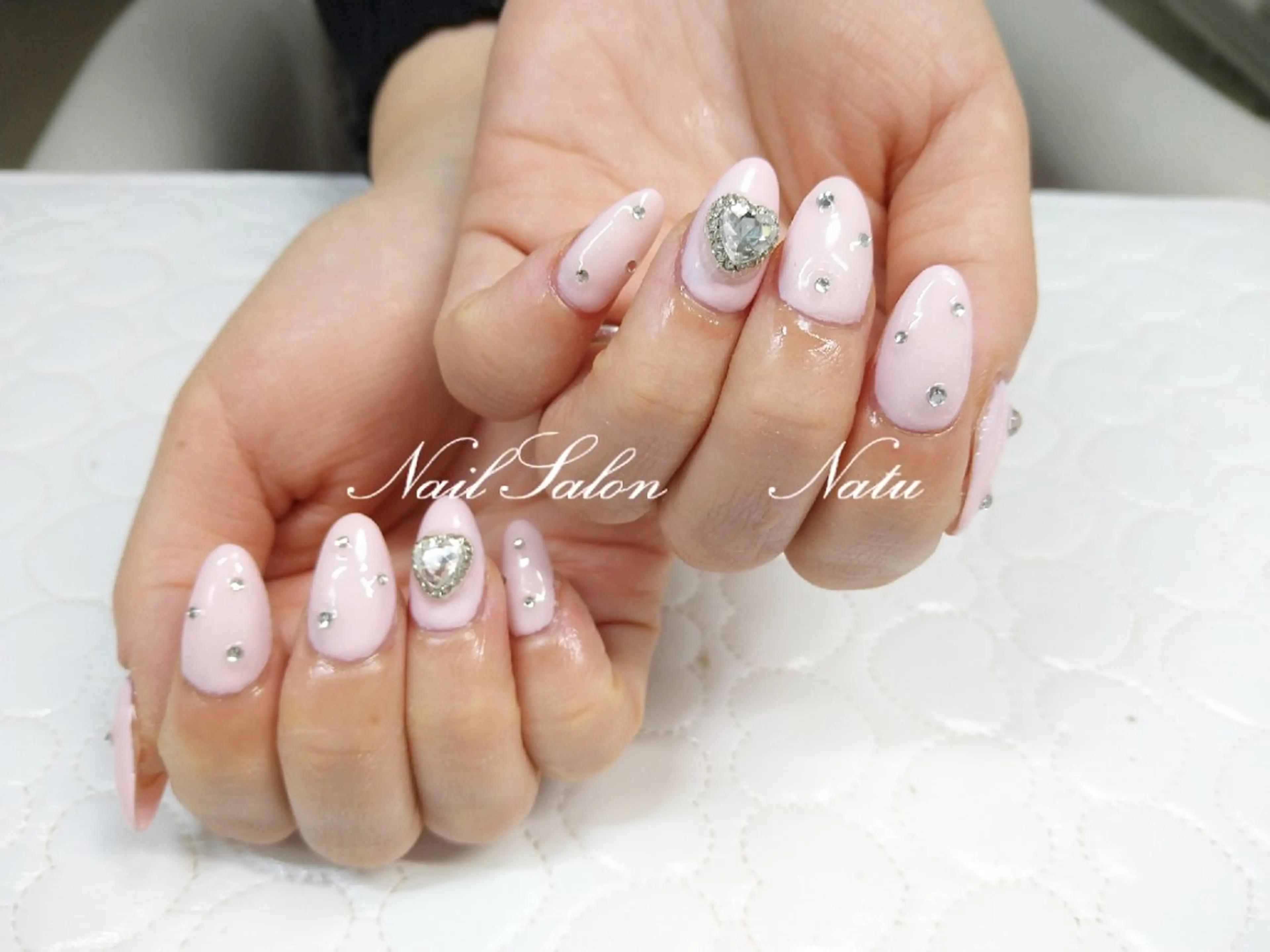 ネイル 長さ出し ショートネイル nailsalon　 Natuのネイルデザイン