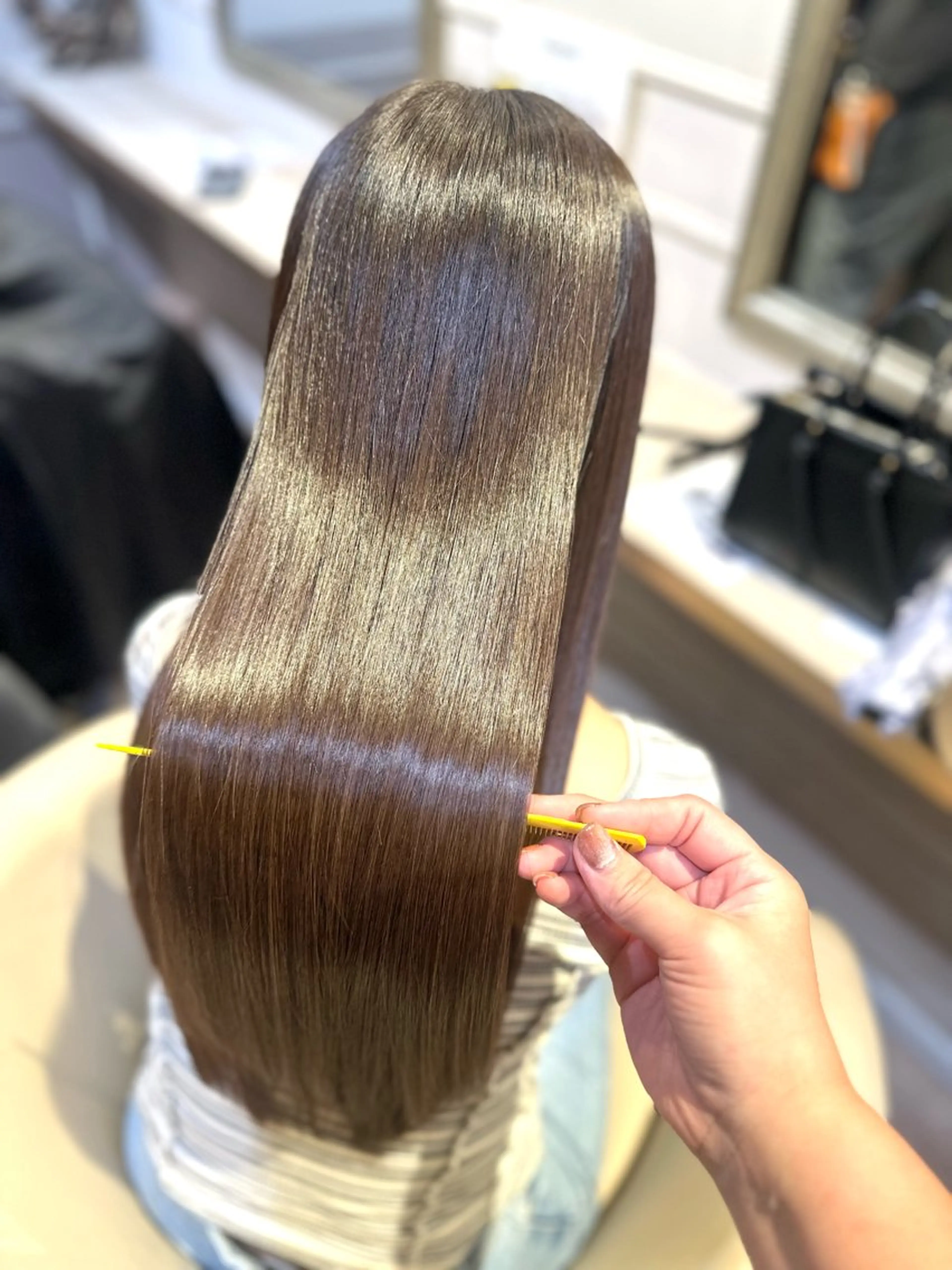 ロング 髪質改善/縮毛矯正 🌻momokaのヘアスタイル