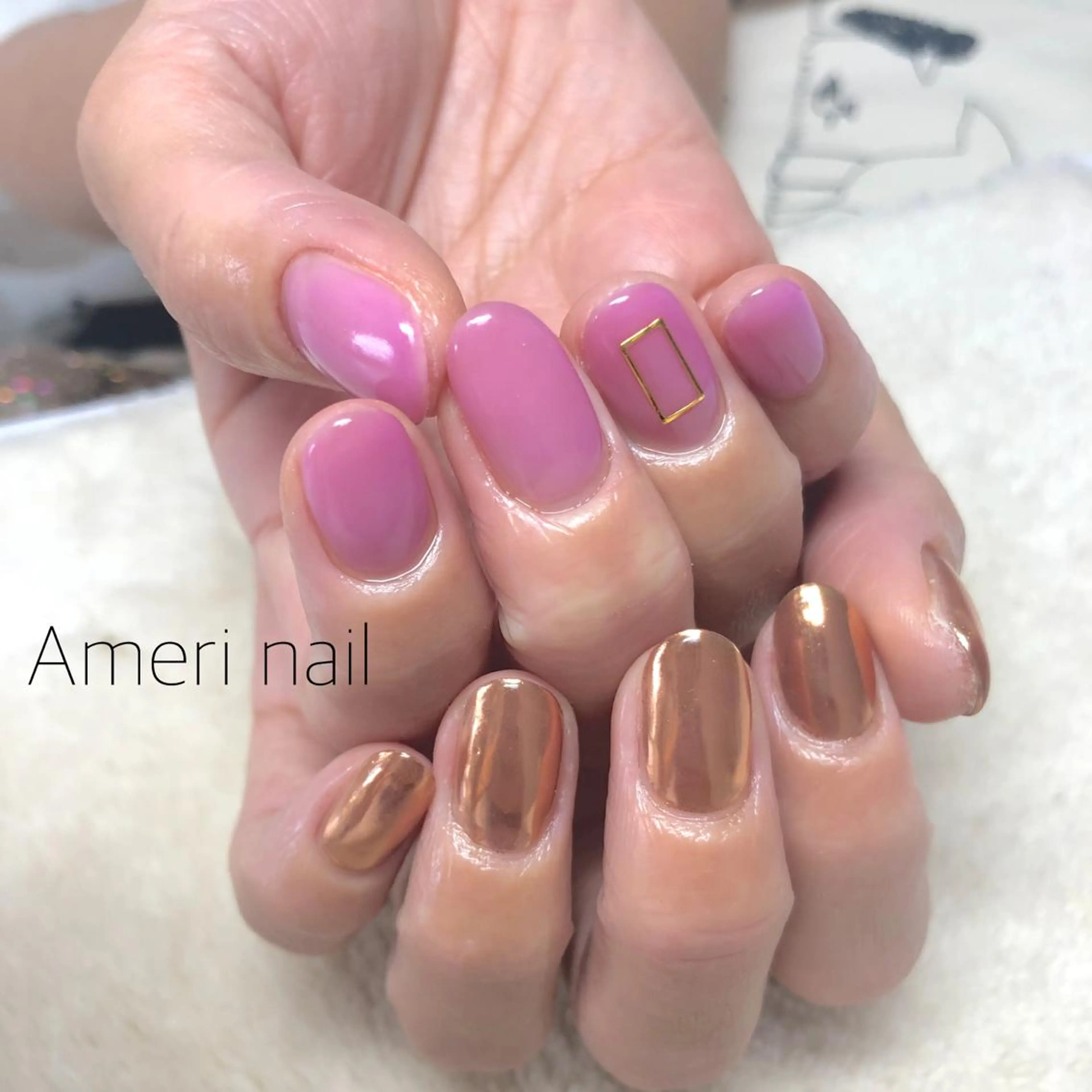 ネイル ハンドネイル Ameri nail /UKIのネイルデザイン