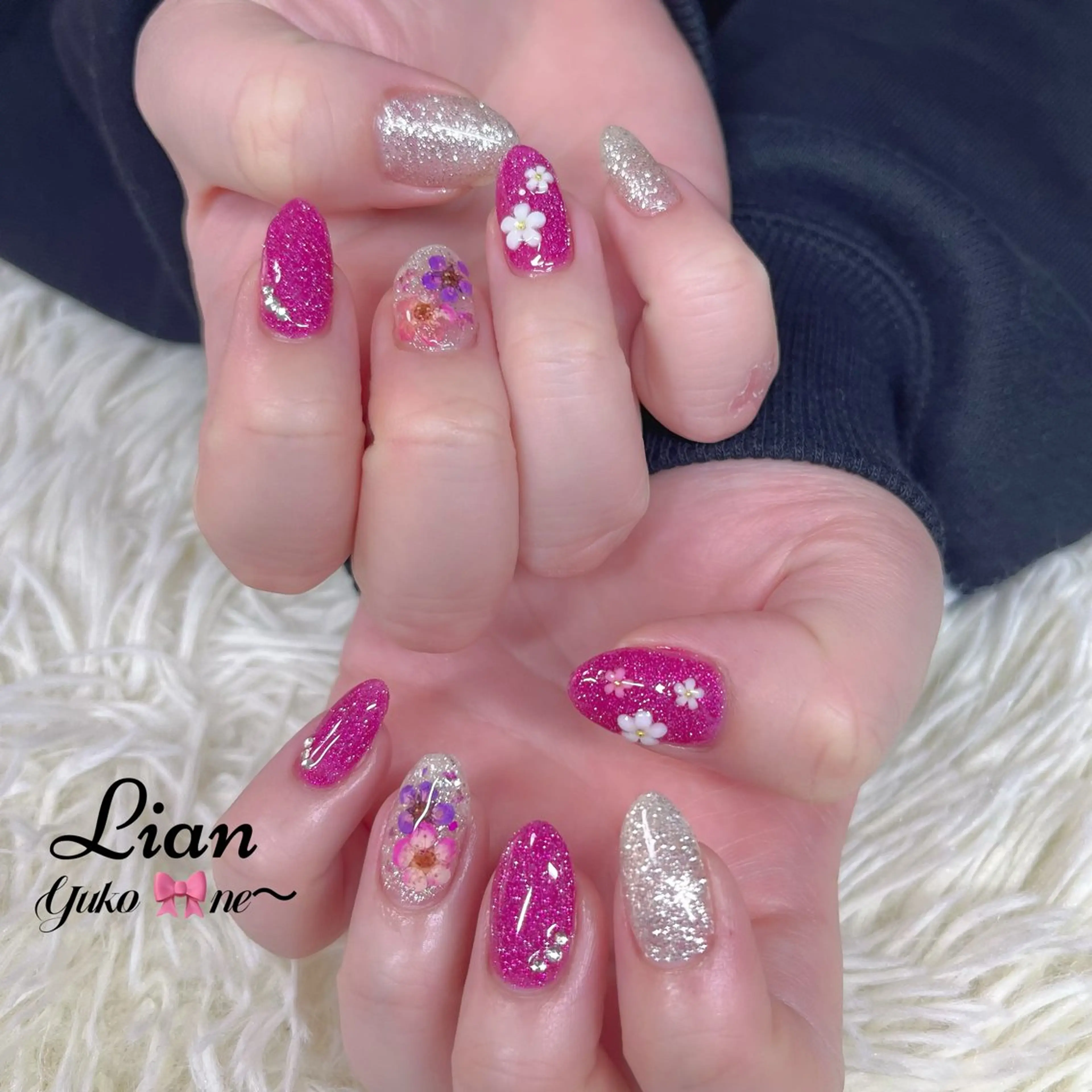 ネイル ネイルサロン　Lian所属・Lian Yulilianのネイルデザイン