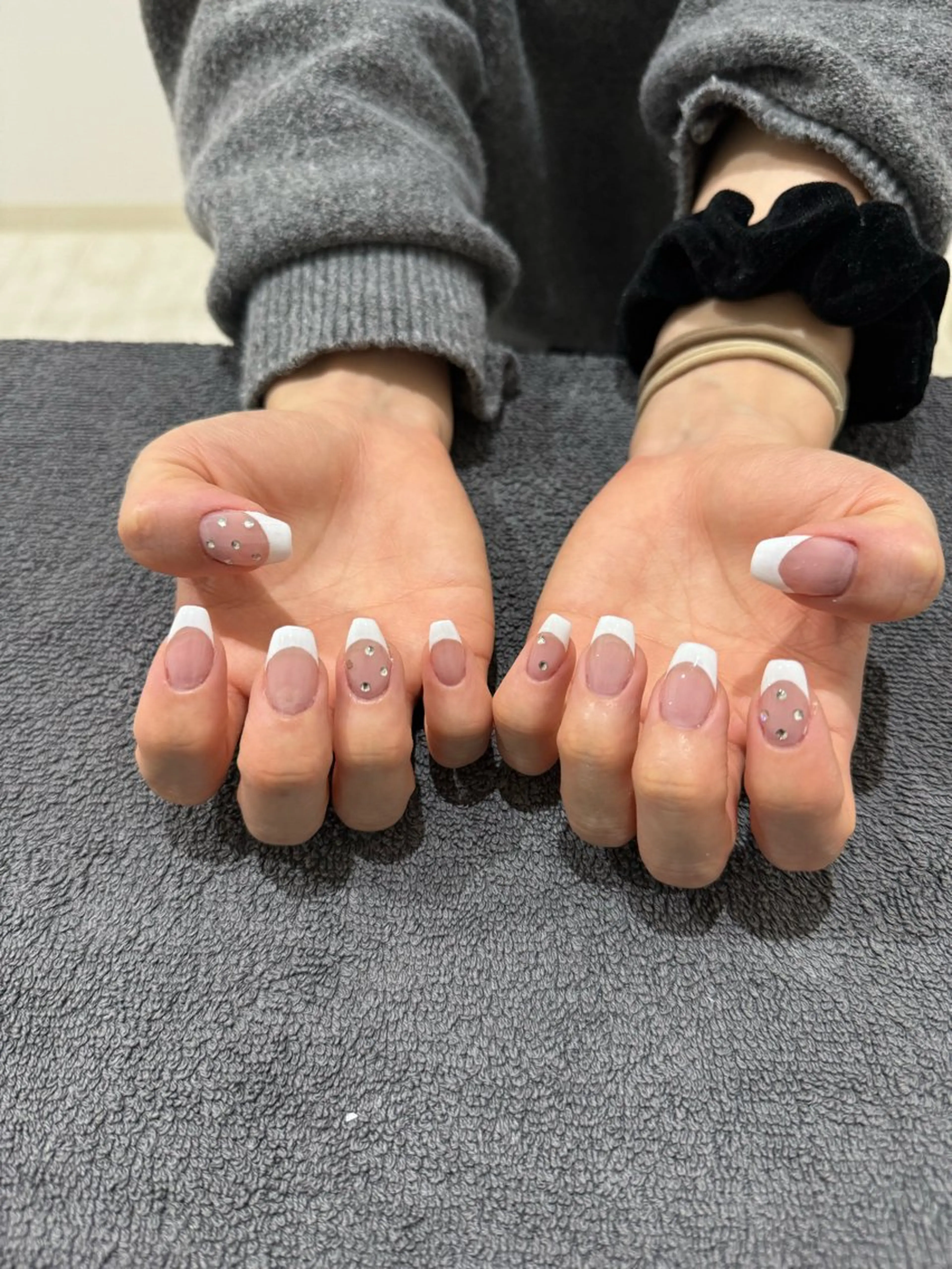 ✨期間限定✨フレンチネイルの写真