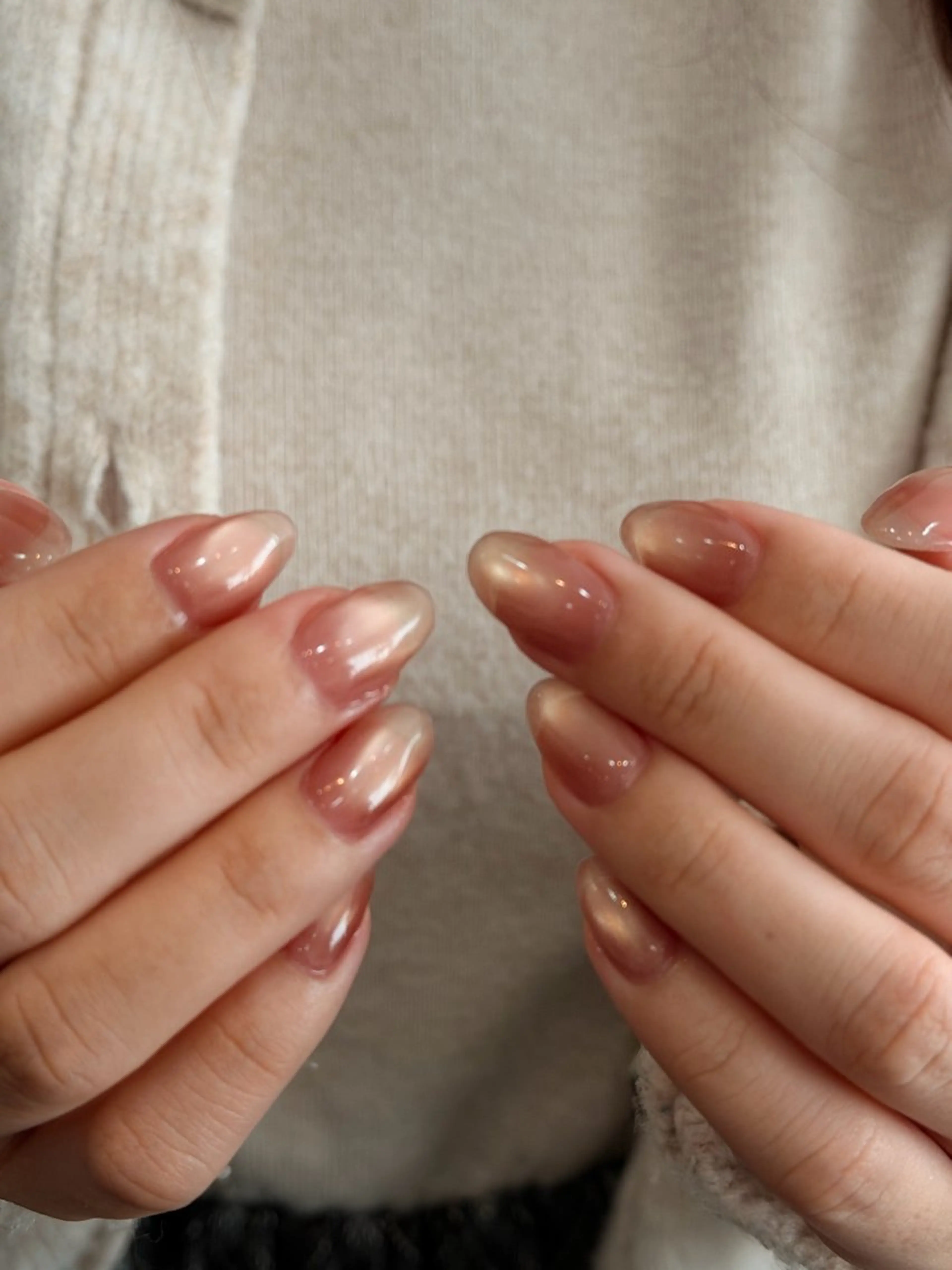 ネイル マグネットネイル 大阪/堀江ニュアンス KASUMIのネイルデザイン