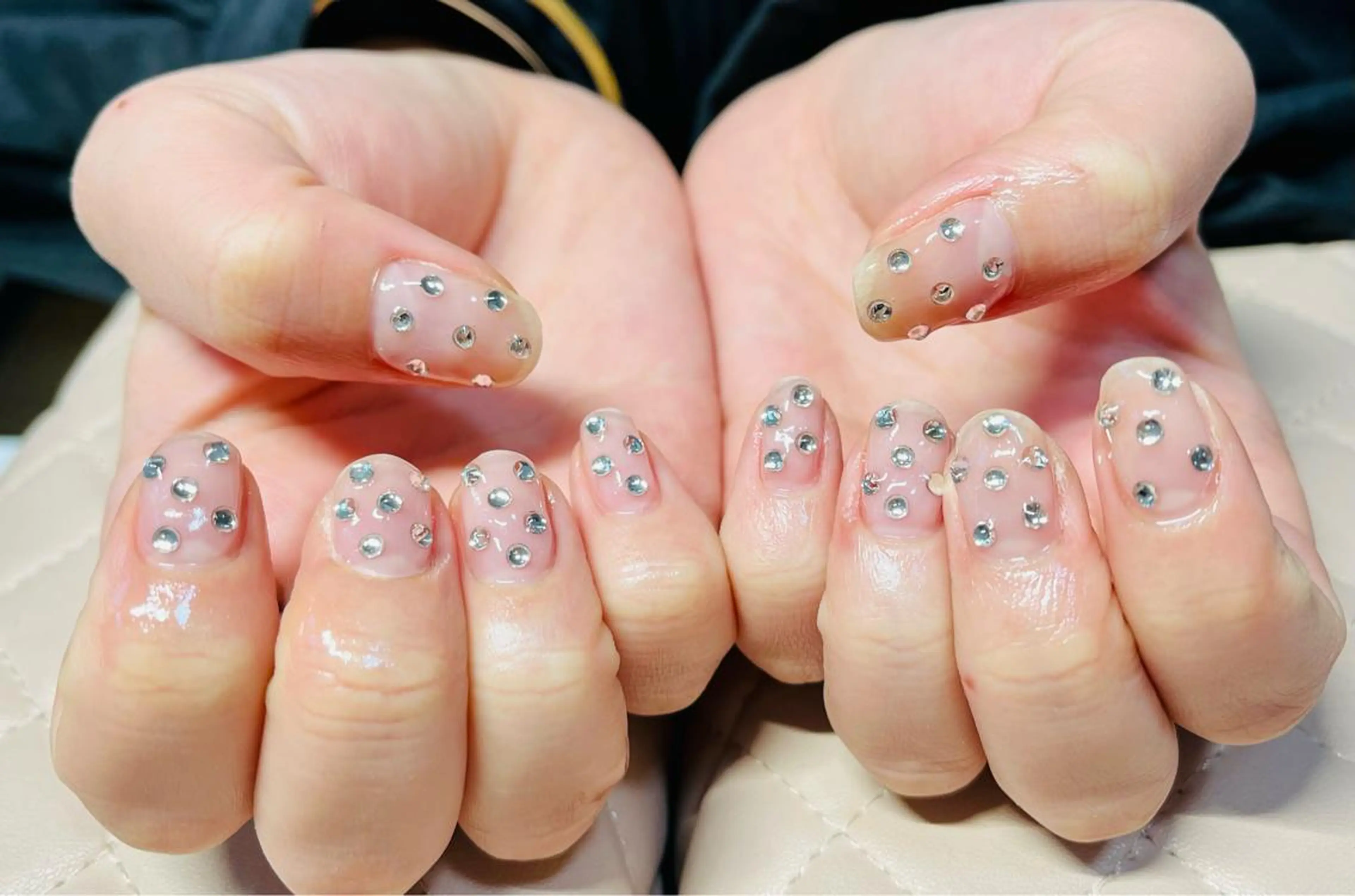 ネイル ハンドネイル goldgleams ちなのネイルデザイン