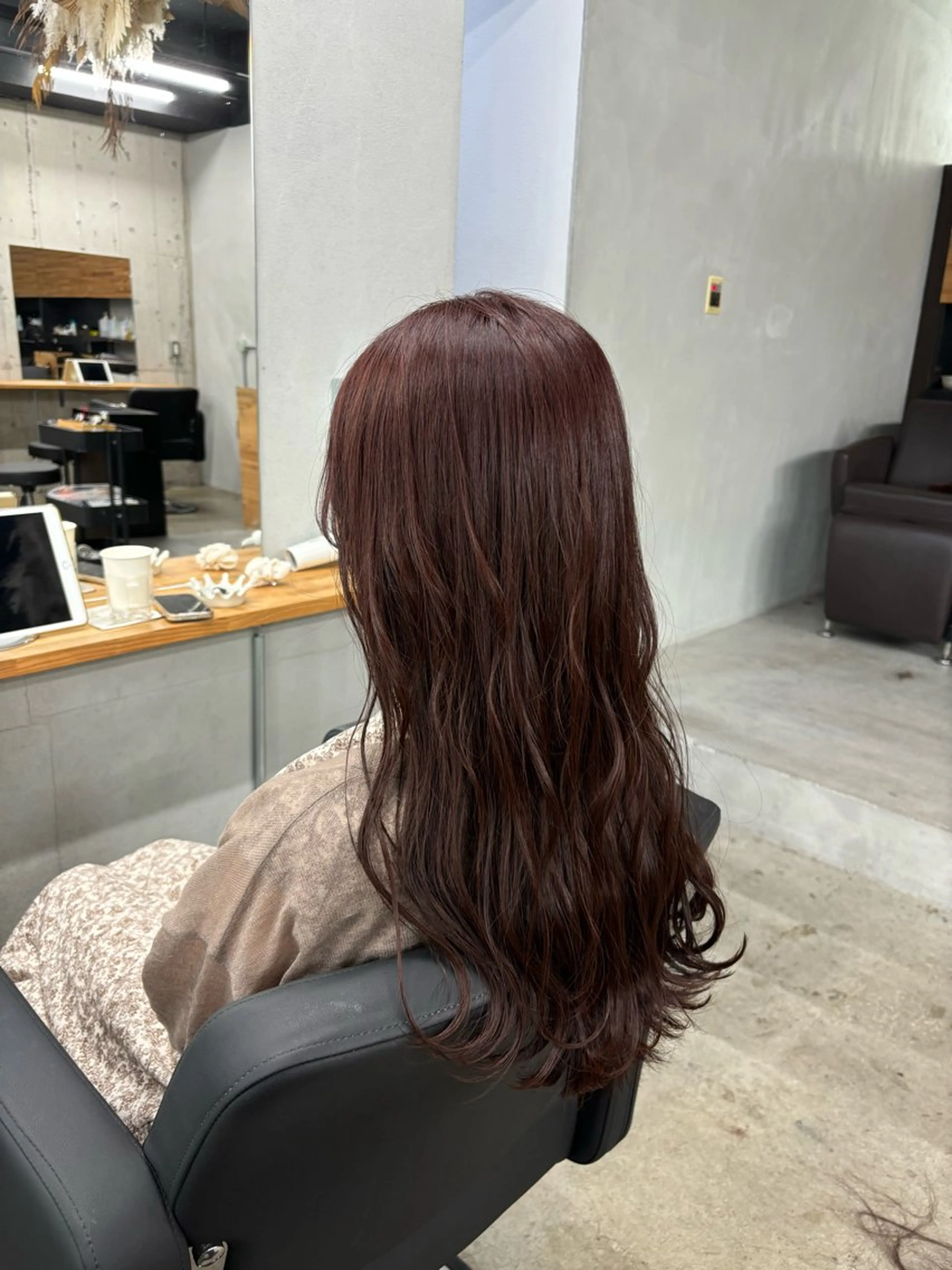 セミロング カラー mono / Manatoのヘアスタイル