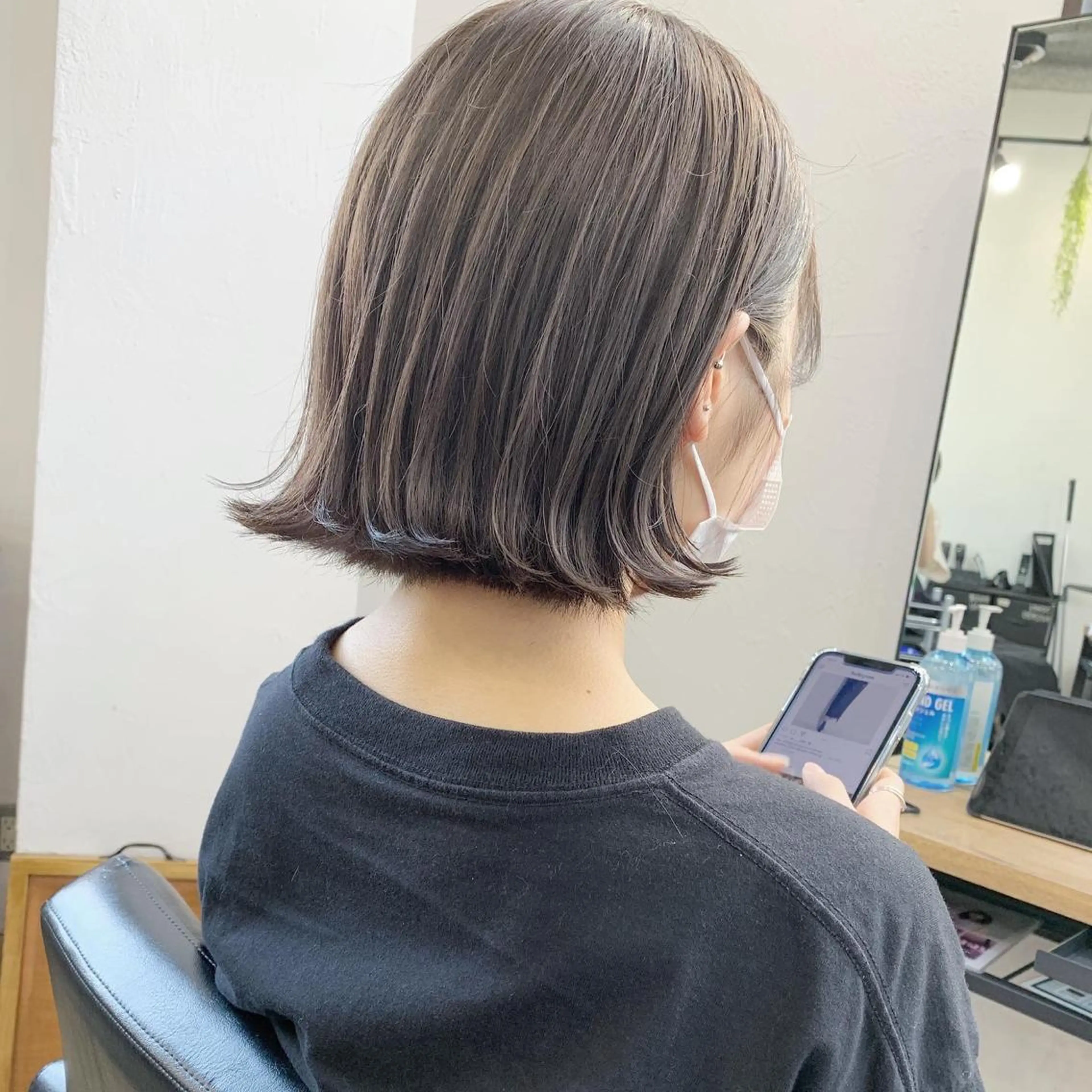 ショート カラー ヘアアレンジ 北間 寛哉のヘアスタイル