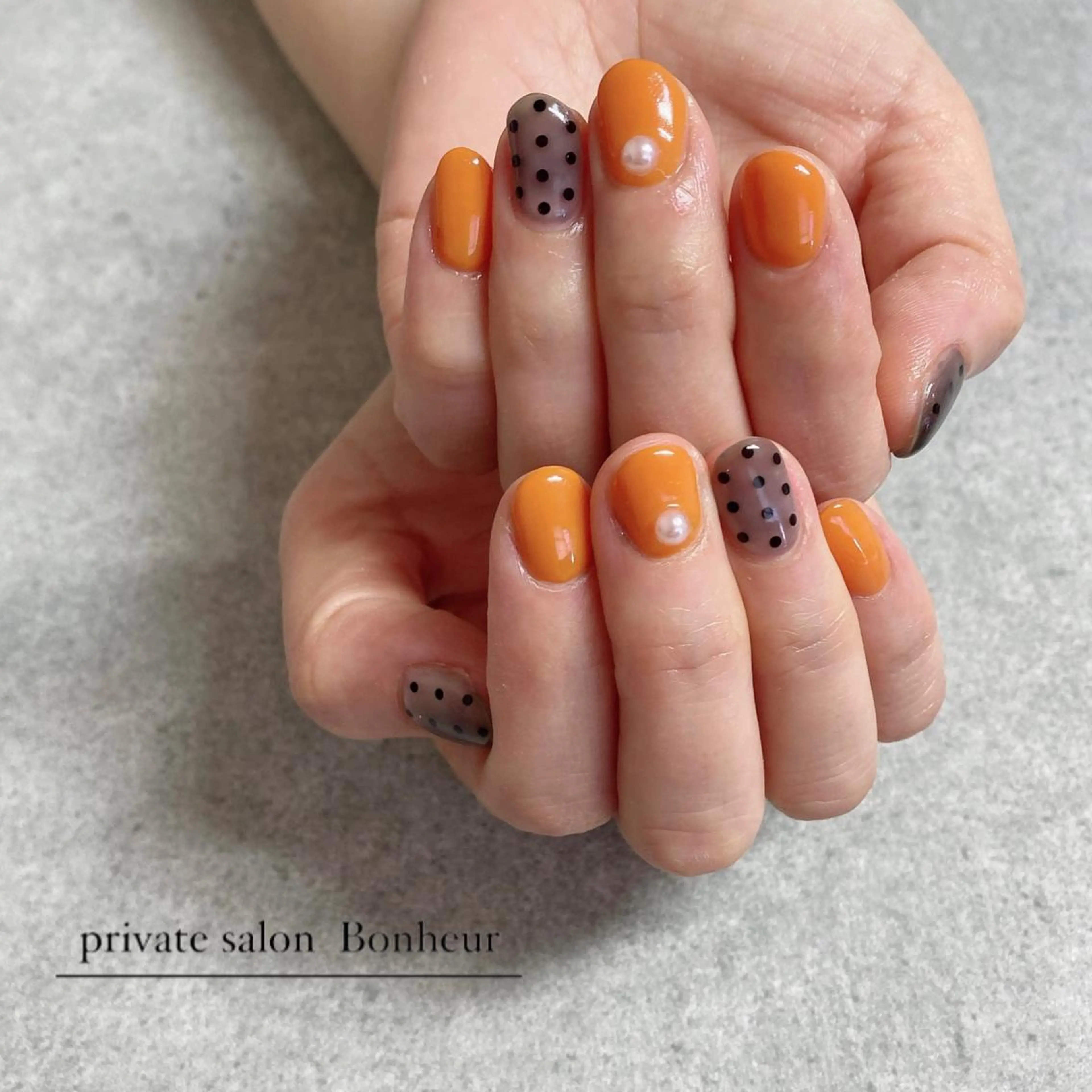 ネイル ハンドネイル BONHEUR Annaのネイルデザイン