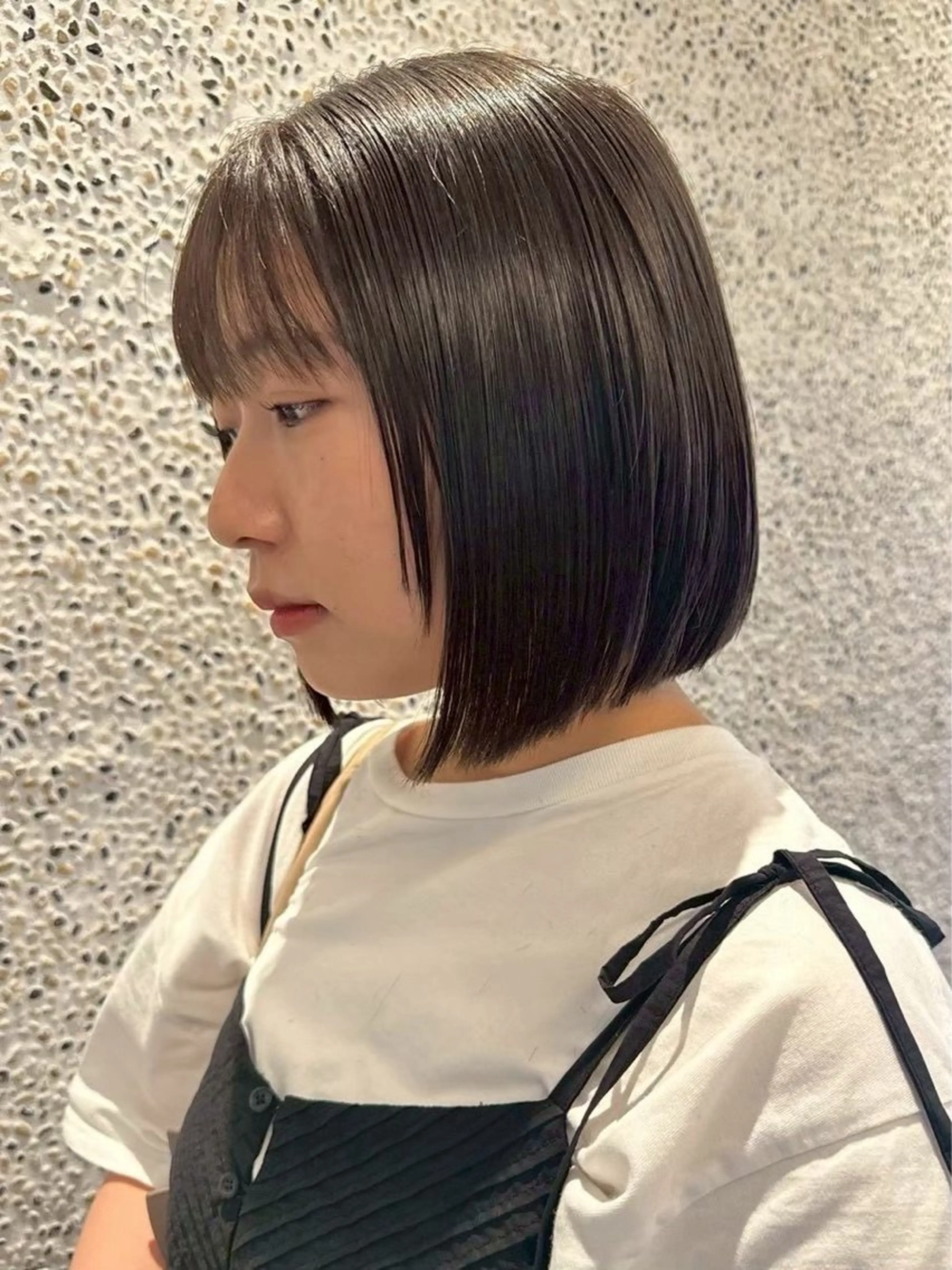 ショート 髪質改善 縮毛矯正 トリートメント nok Kaoriのヘアスタイル