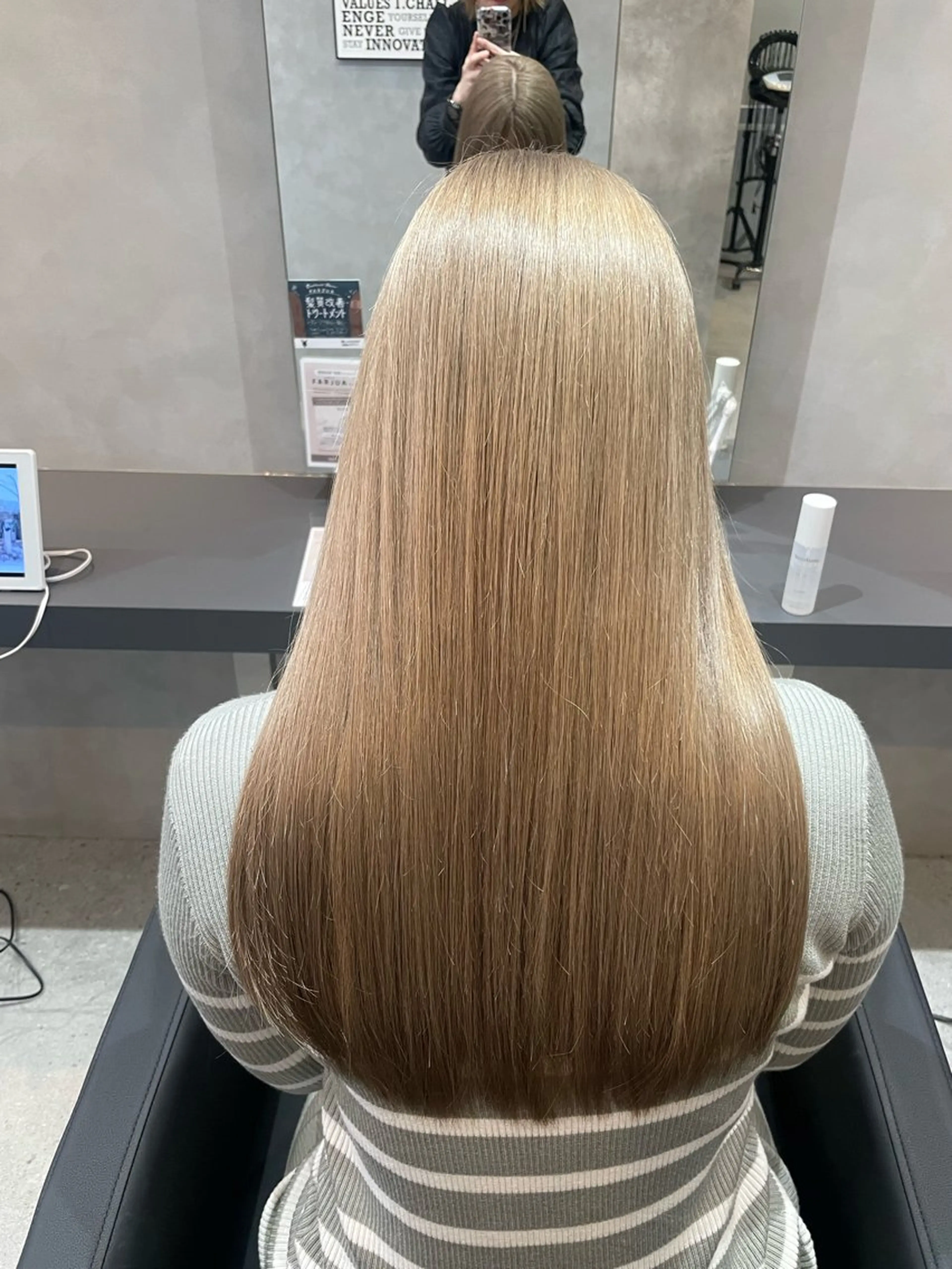 ロング ヘアカラー トリートメント 髪質改善✨透明感 カラー🫧KAORIのヘアスタイル