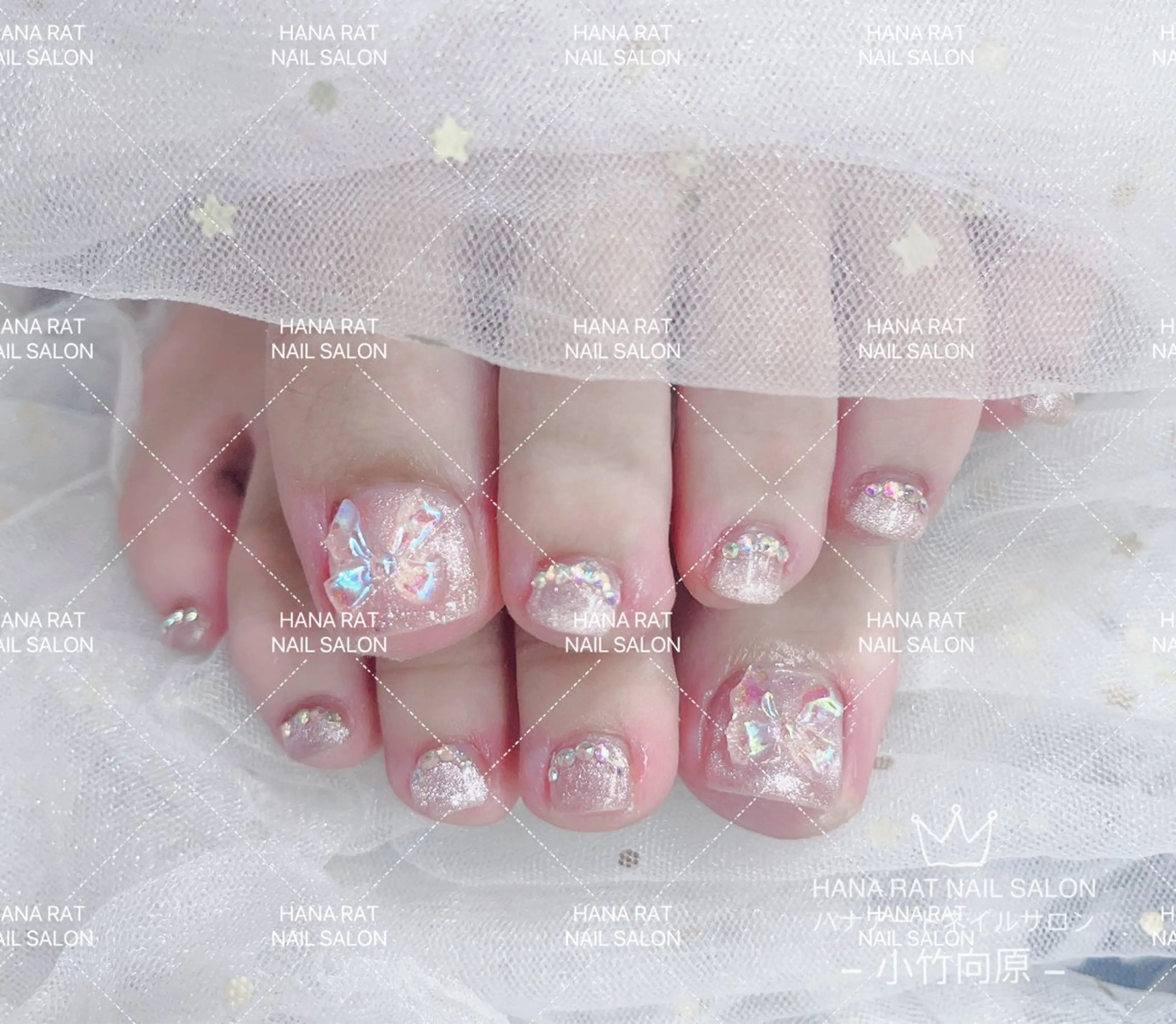ネイル フットネイル HANA ART NAIL SALONのネイルデザイン
