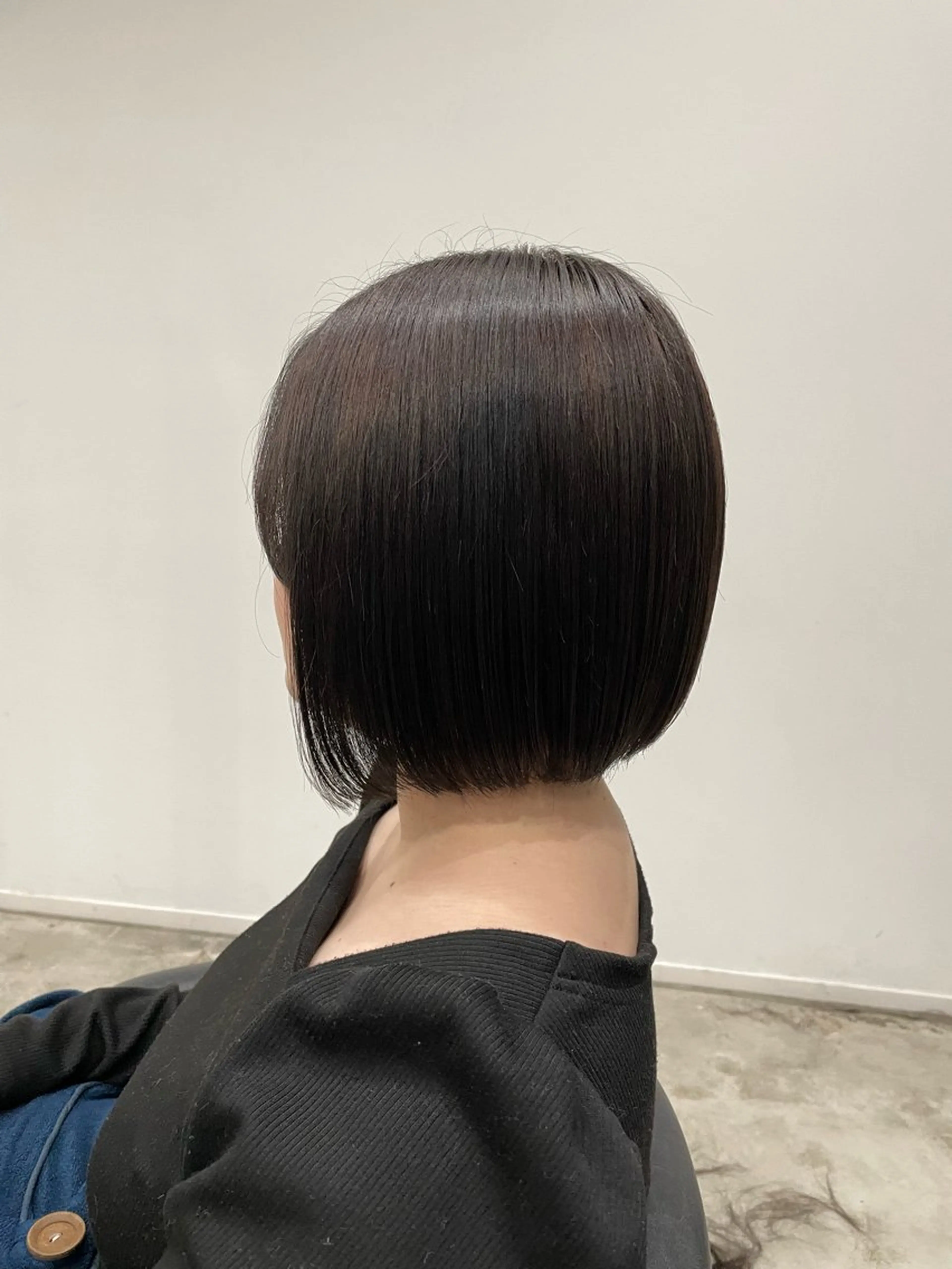 ミディアム ボブ カット 芳賀 風斗のヘアスタイル