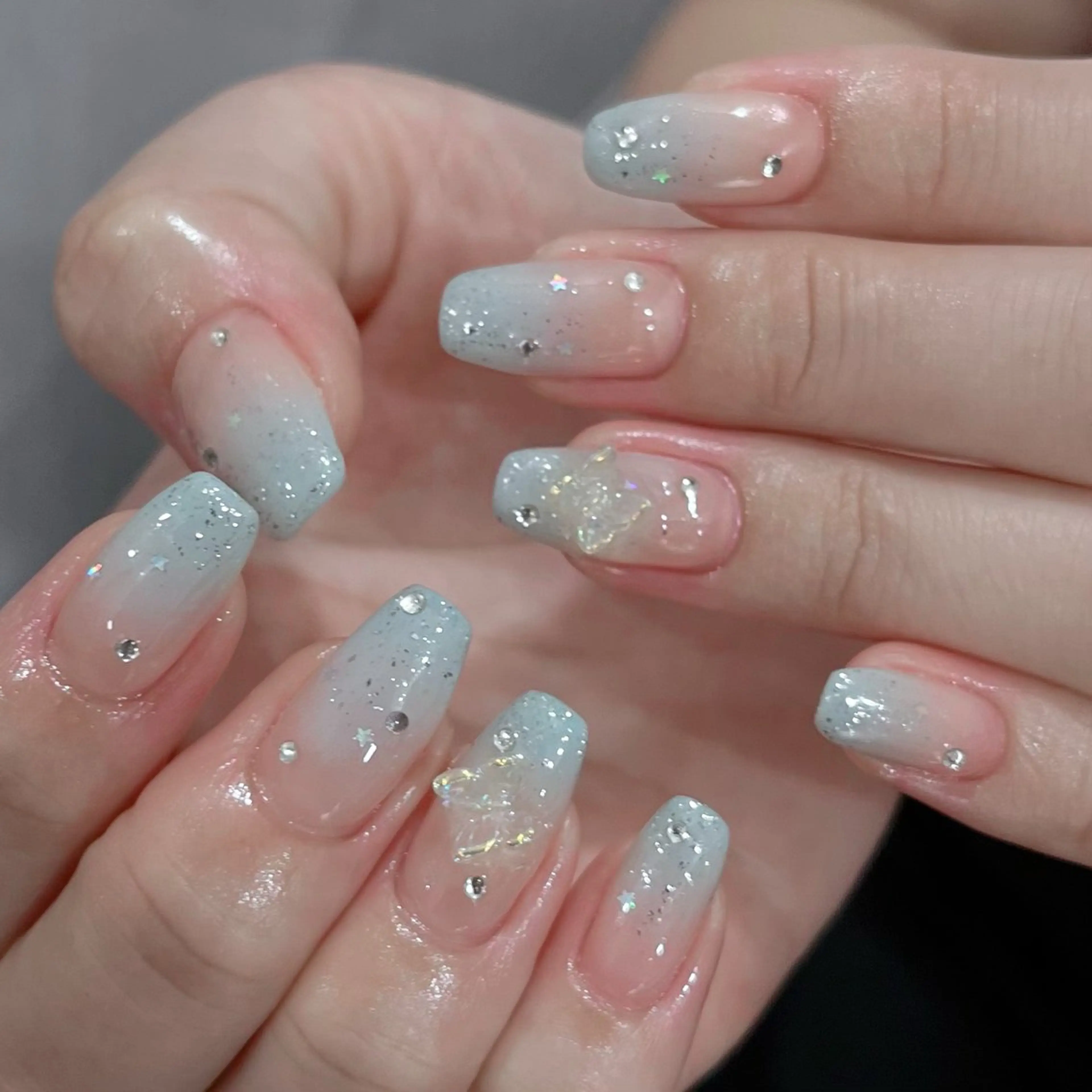 ネイル 韓国ネイル ワンホンネイル Kawaii _Nailのネイルデザイン