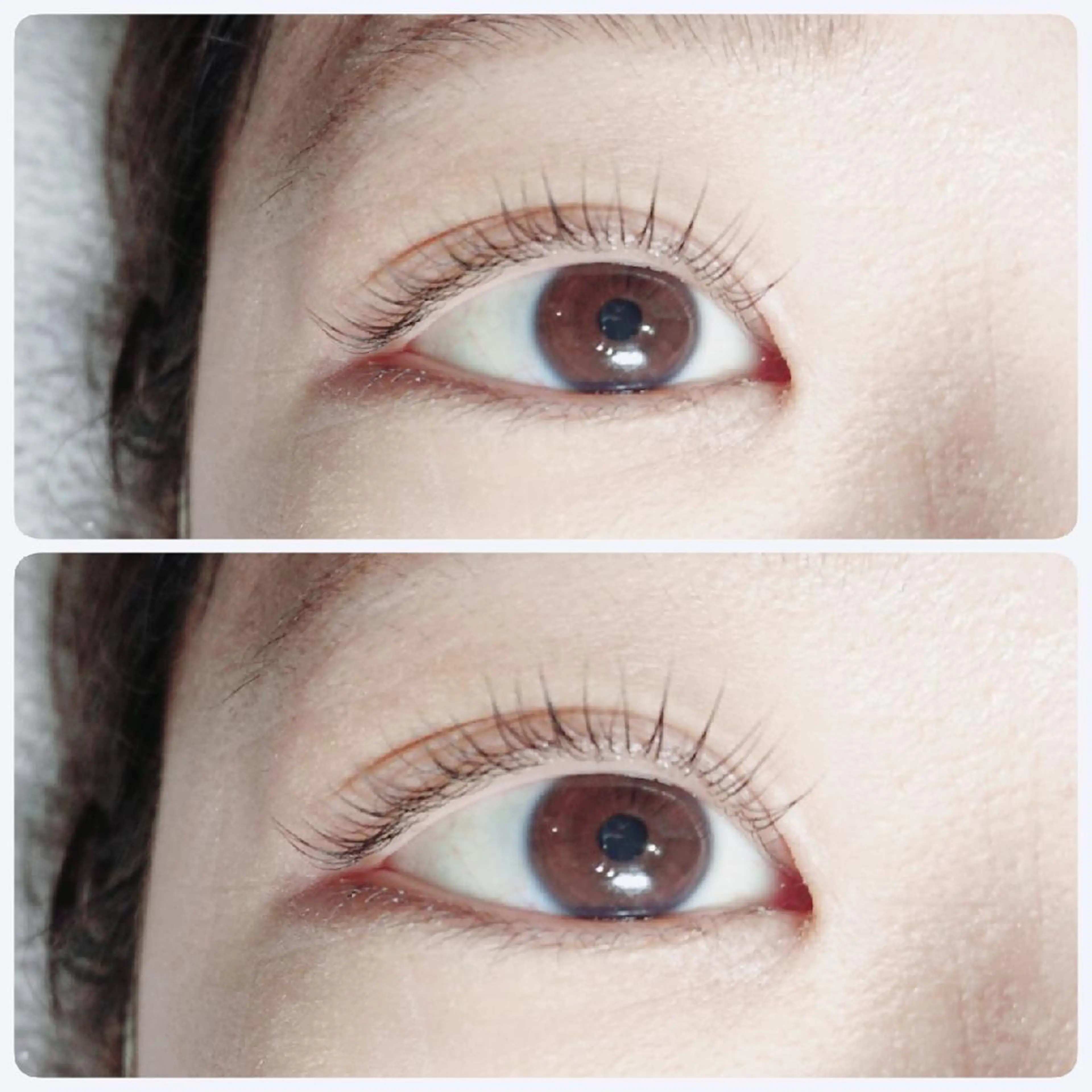 マツエク・マツパ パリジェンヌラッシュリフト * Yumikoのマツエク・マツパデザイン