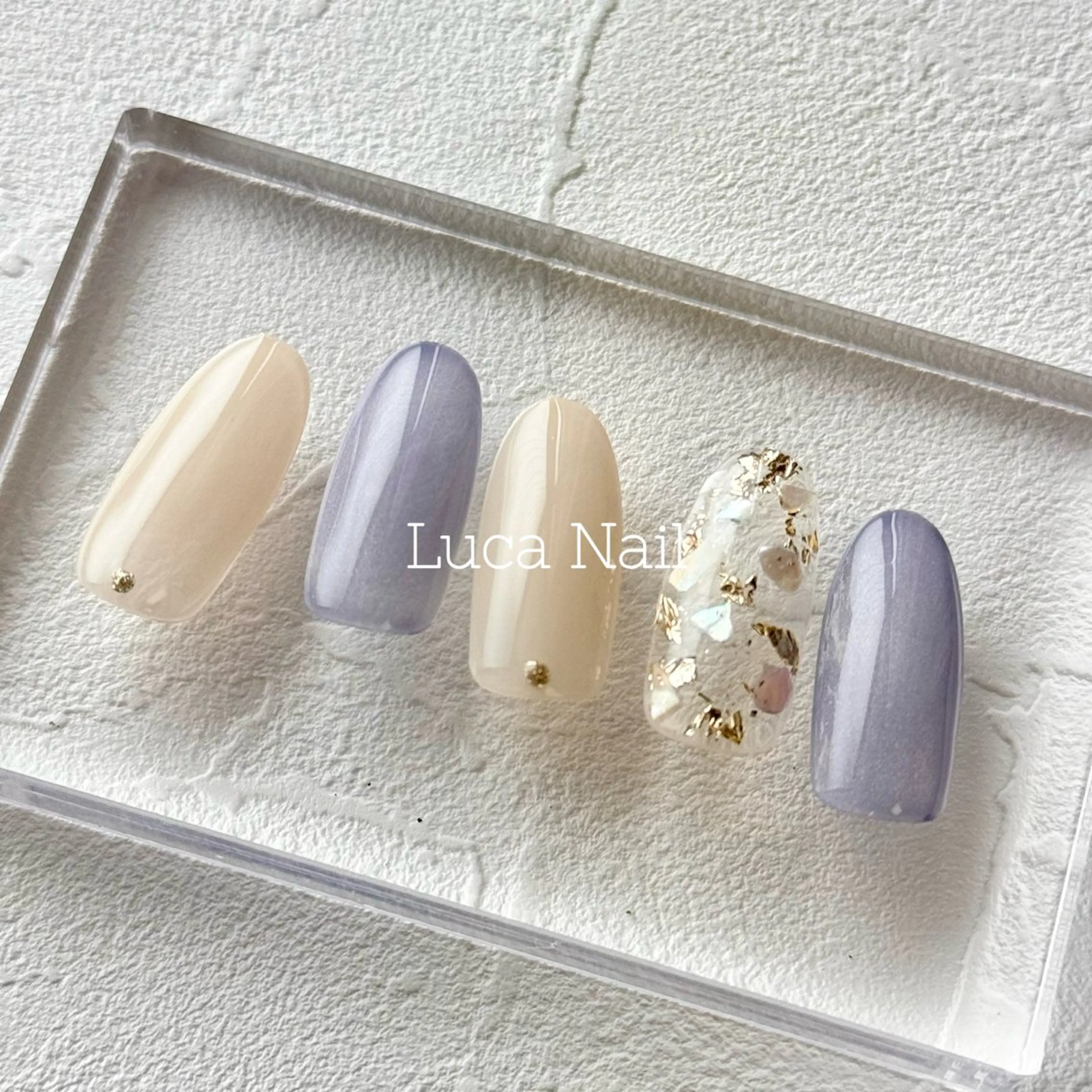 ネイル シンプルネイル Luca Nail 🌼yu-kaのネイルデザイン