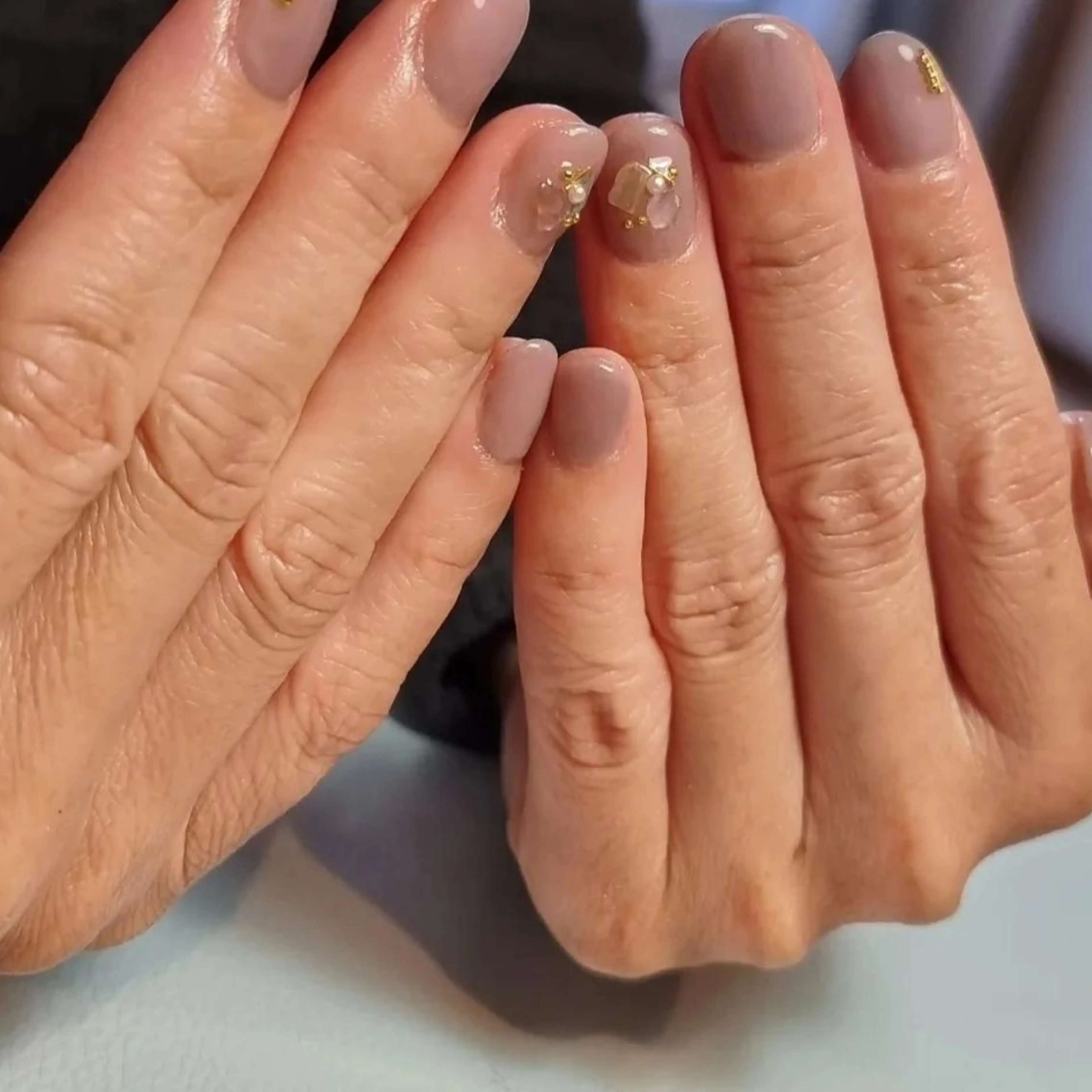 ネイル ワンカラーネイル Nailsalon Tsuki.のネイルデザイン