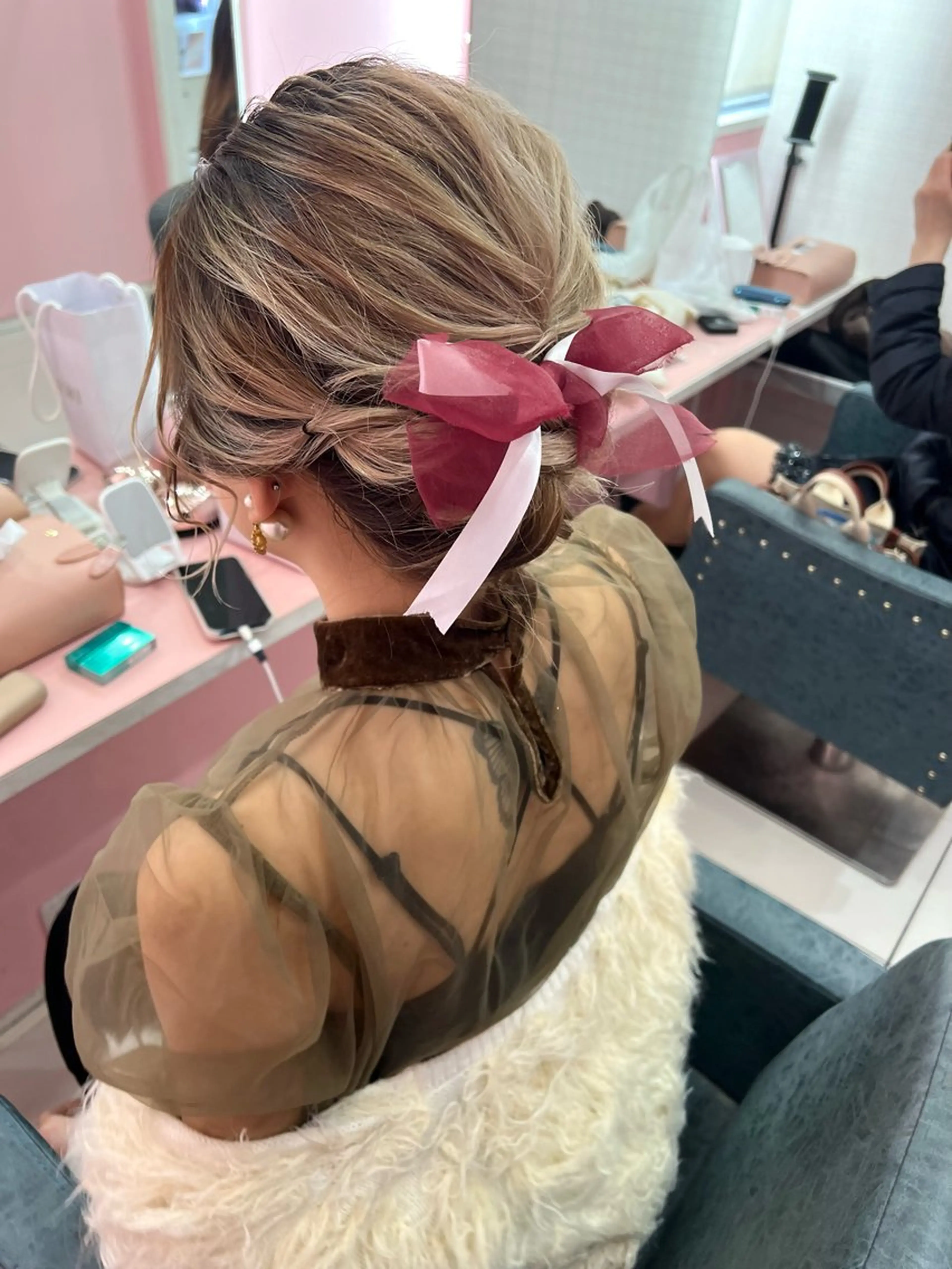 ヘアアレンジ season エクステ/ヘアカラーのヘアスタイル