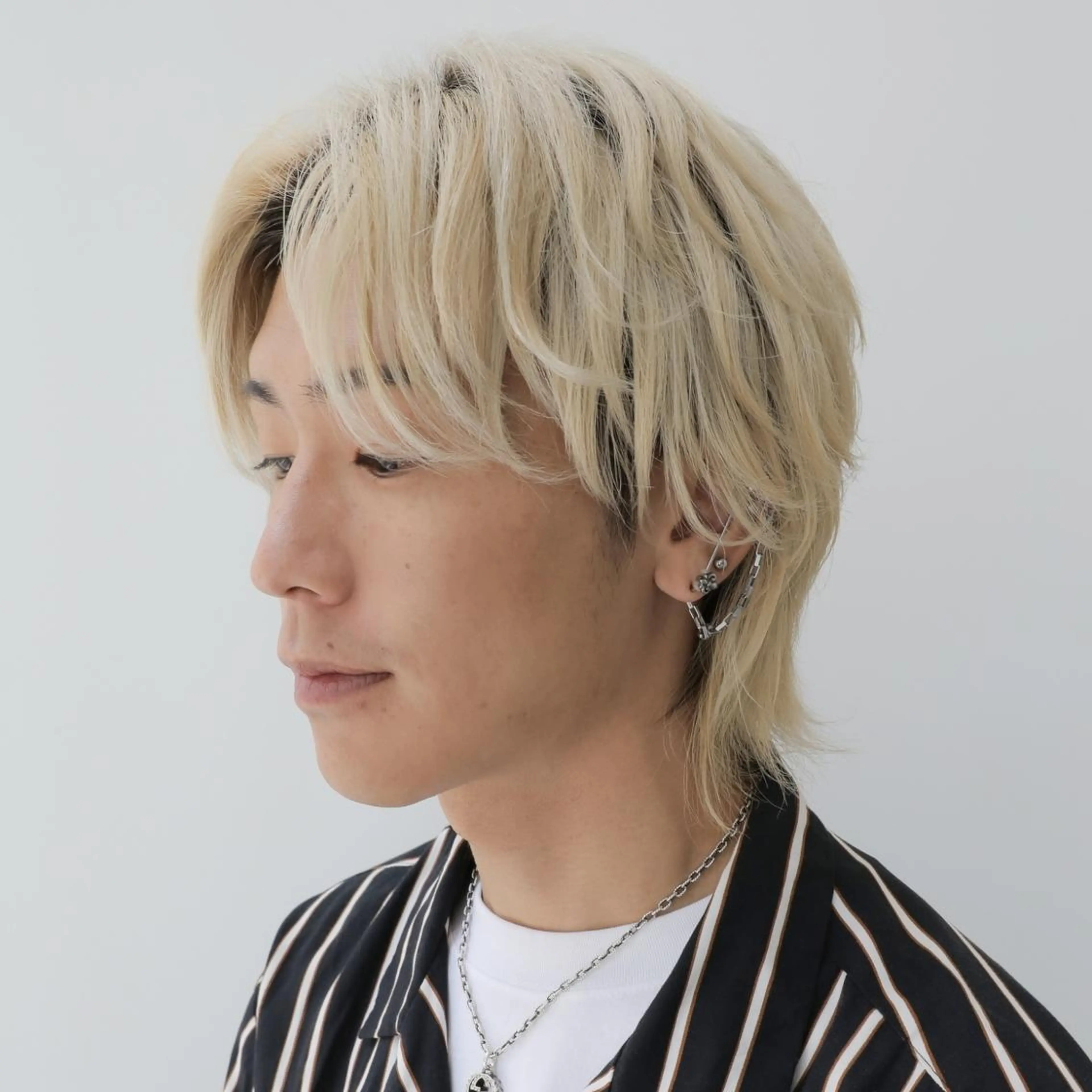 メンズ カラー ショート カット ヘアカラー Mens salon ANDYのヘアスタイル