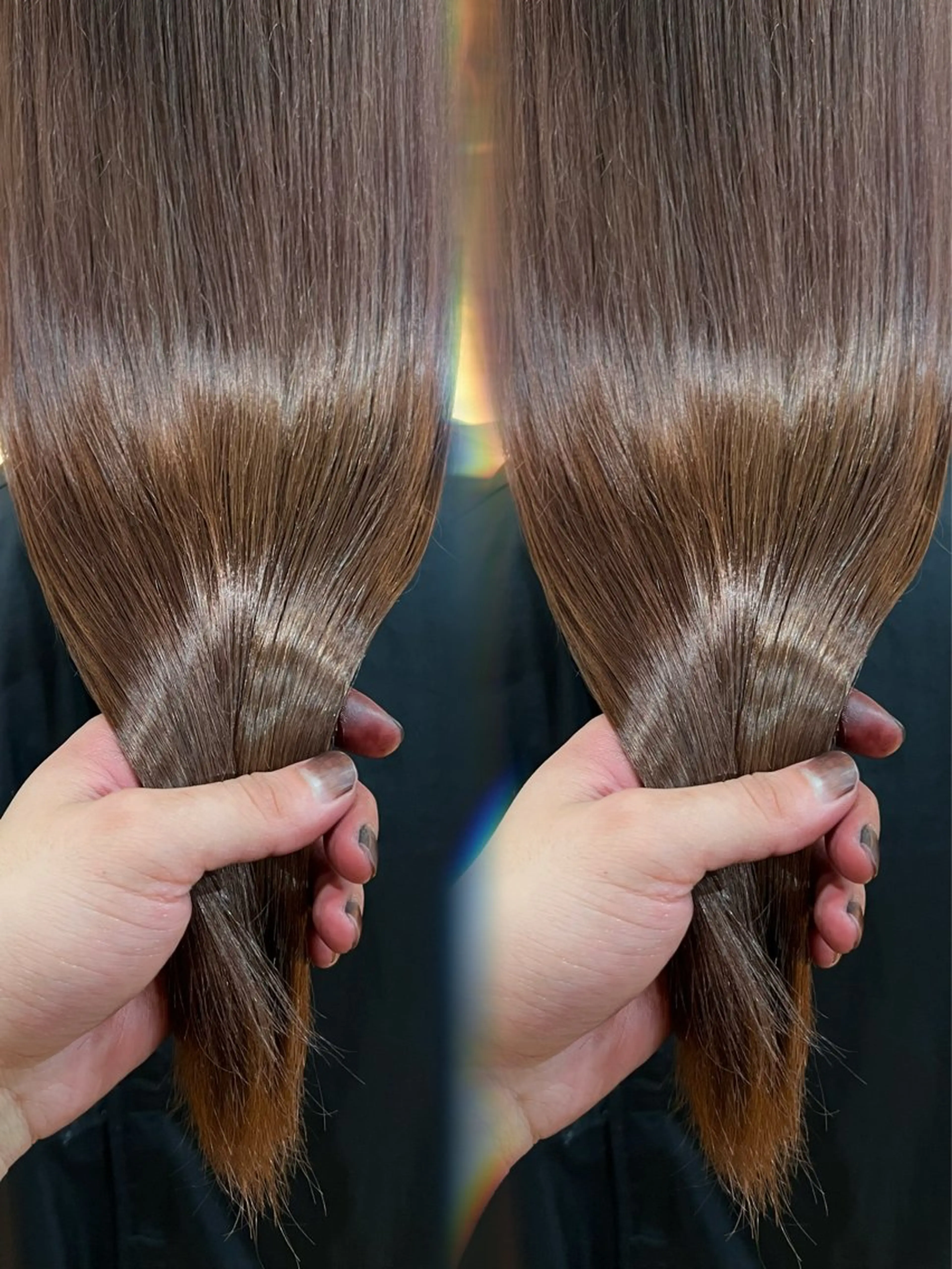 セミロング カラー カット ヘアカラー トリートメント ヘッドスパ 髪質改善TR特化 副店長 坂田一樹】のヘアスタイル