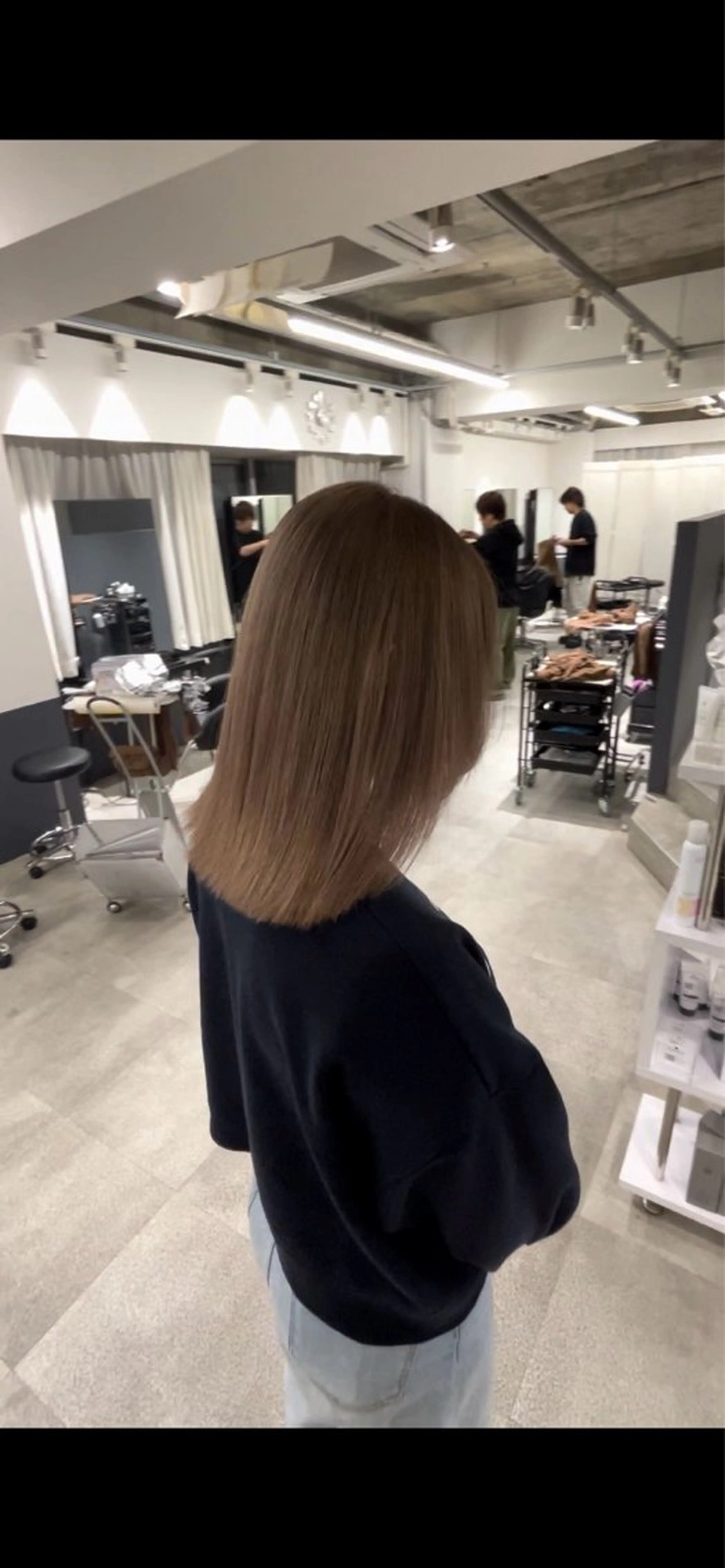 ミディアム カラー ハイトーン/ 心斎橋/龍之介のヘアスタイル