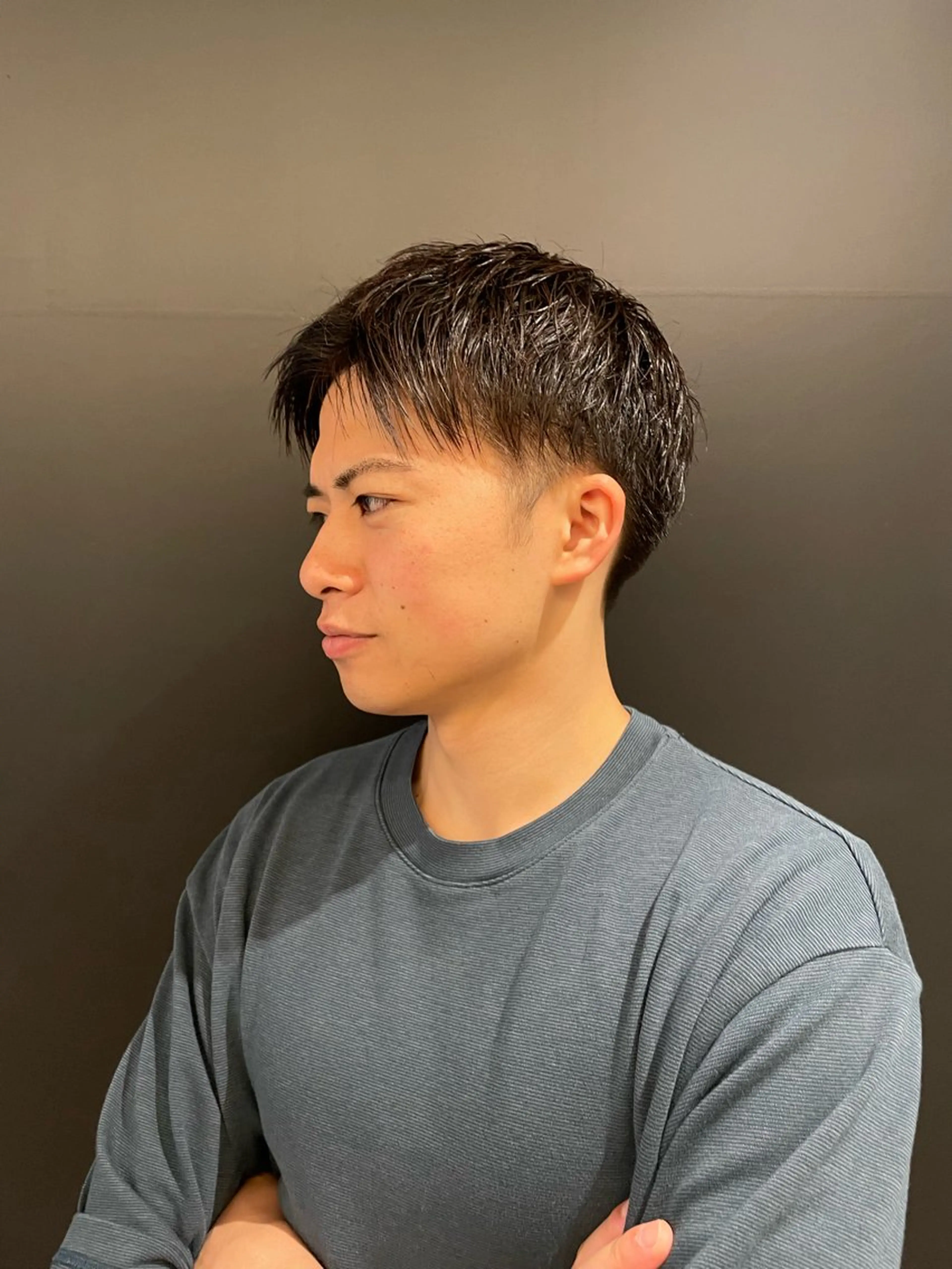 メンズカットの写真