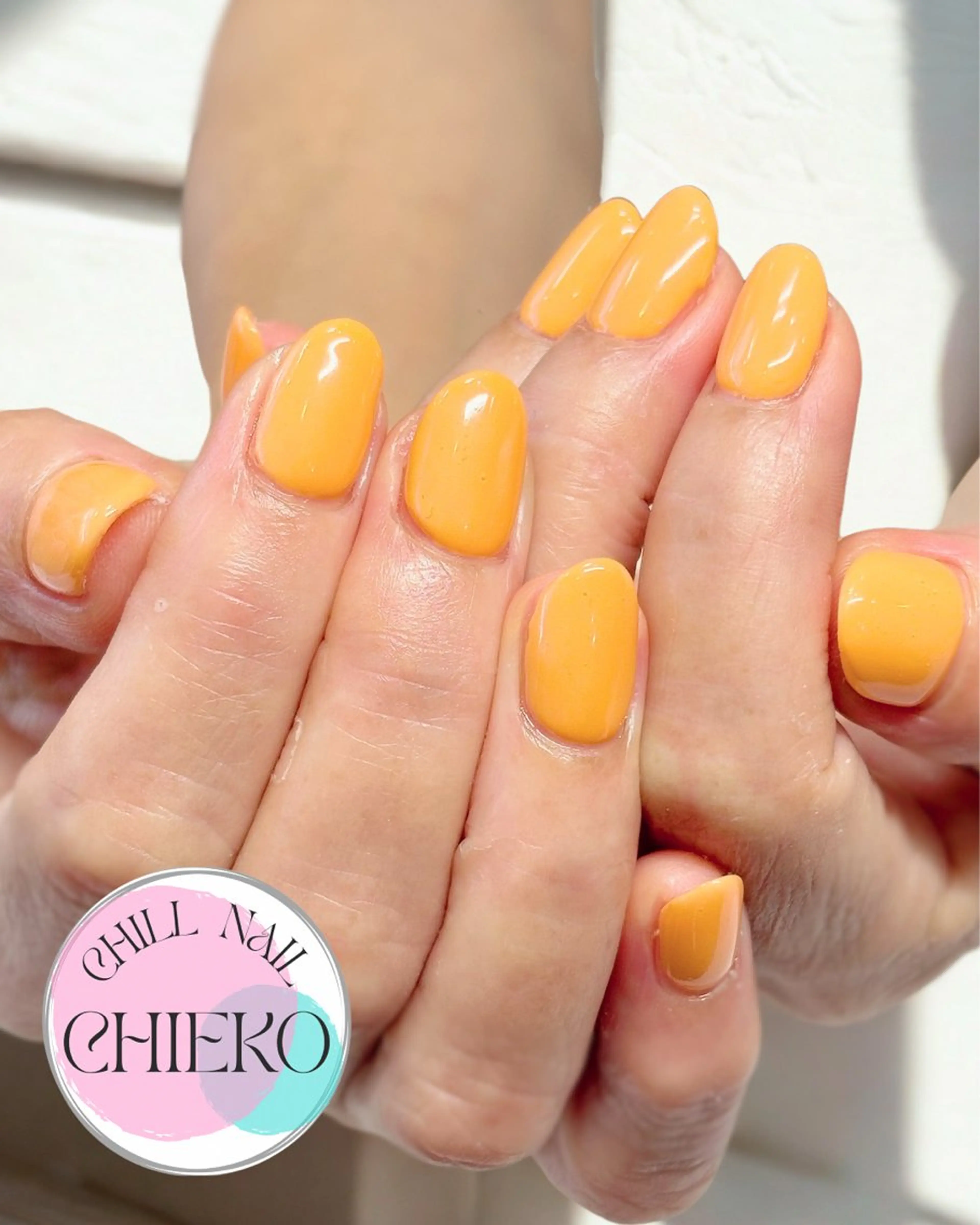 ネイル ワンカラーネイル CHILL NAIL 読谷村のネイルデザイン