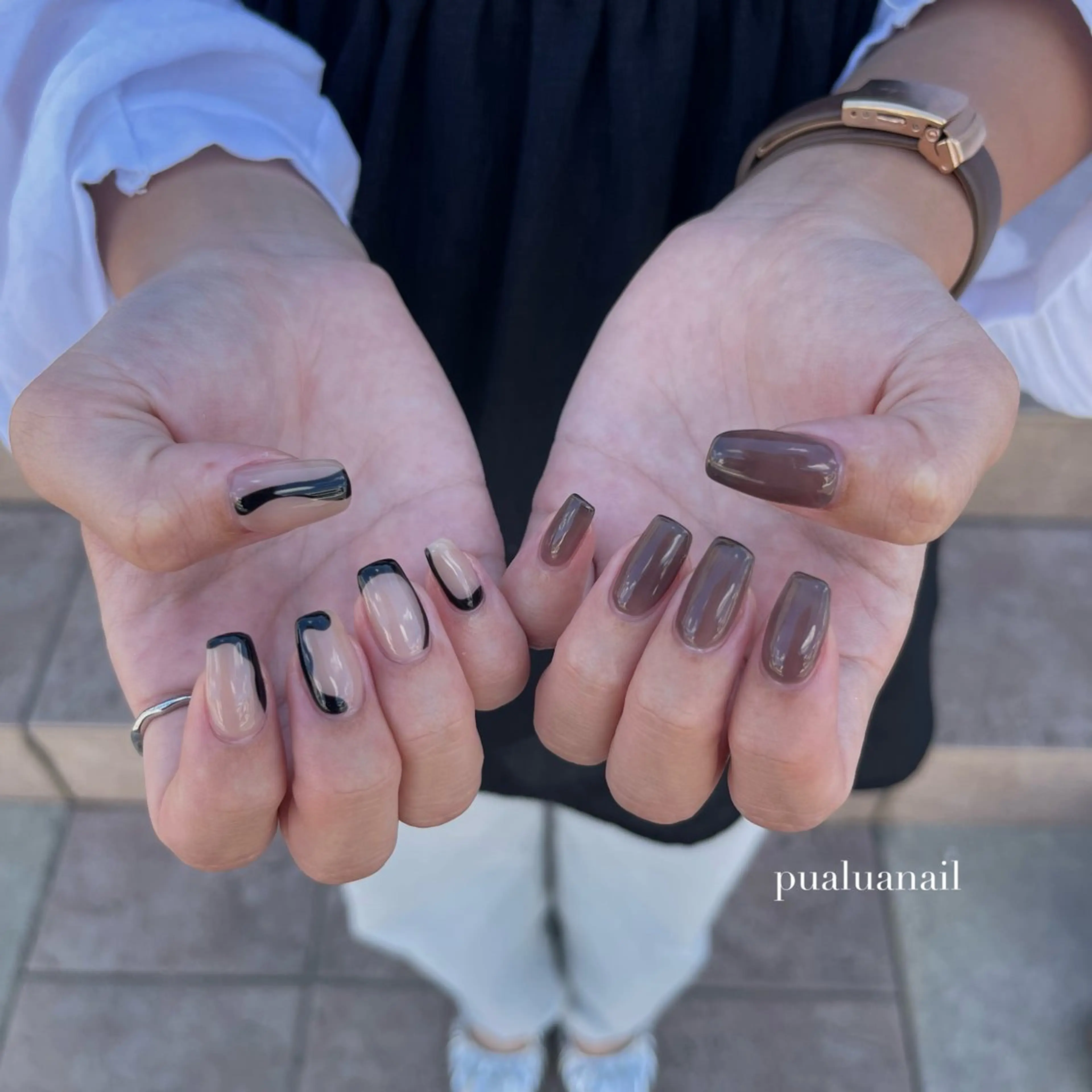 ネイル ハンドネイル pualua miharuのネイルデザイン