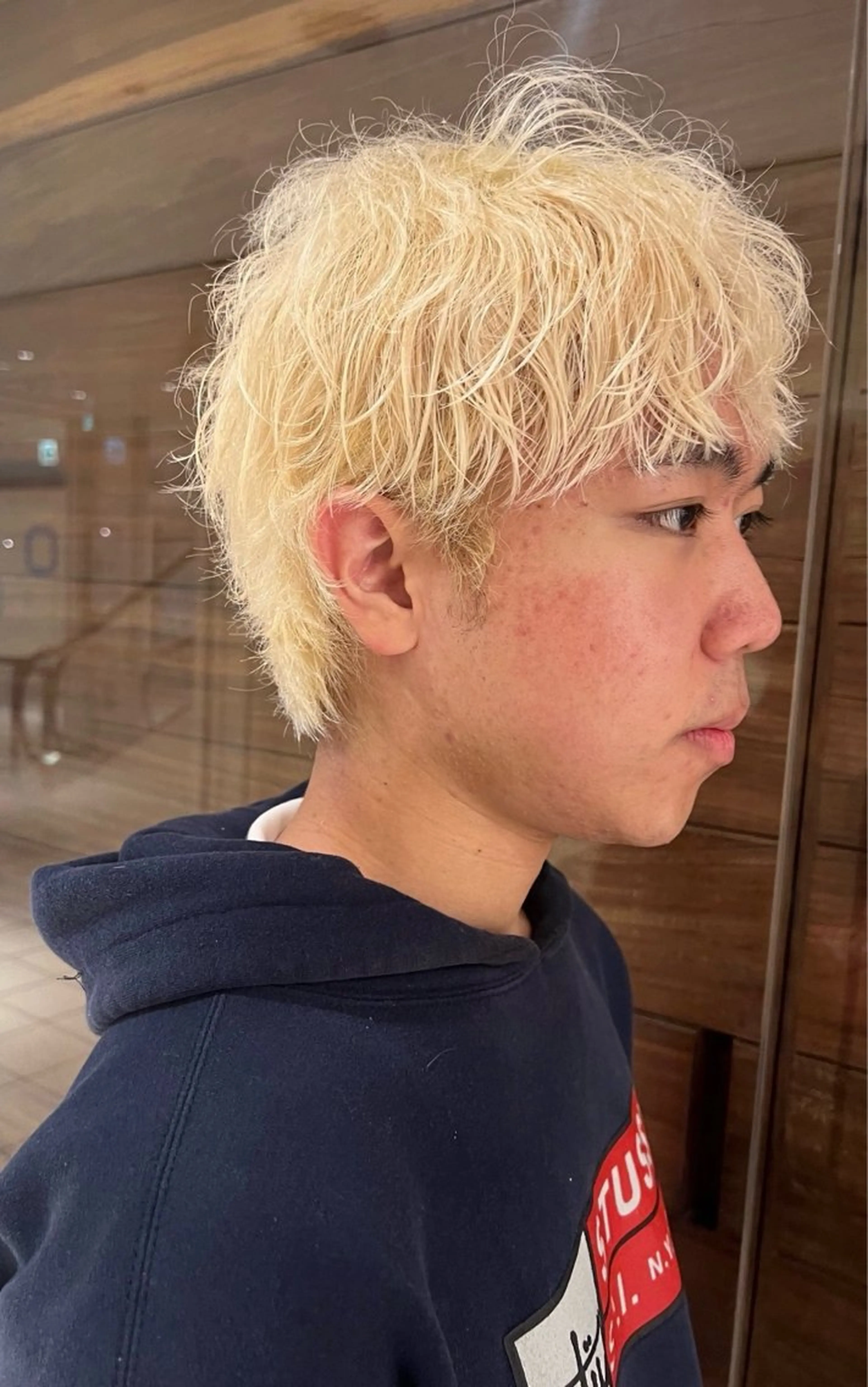 ショート カラー メンズ メンズブリーチ メンズハイトーン ブリーチ ケアブリーチ 透明感カラー ヘアカラー ❄️透明感カラー / ハイトーン❄️WAOのヘアスタイル