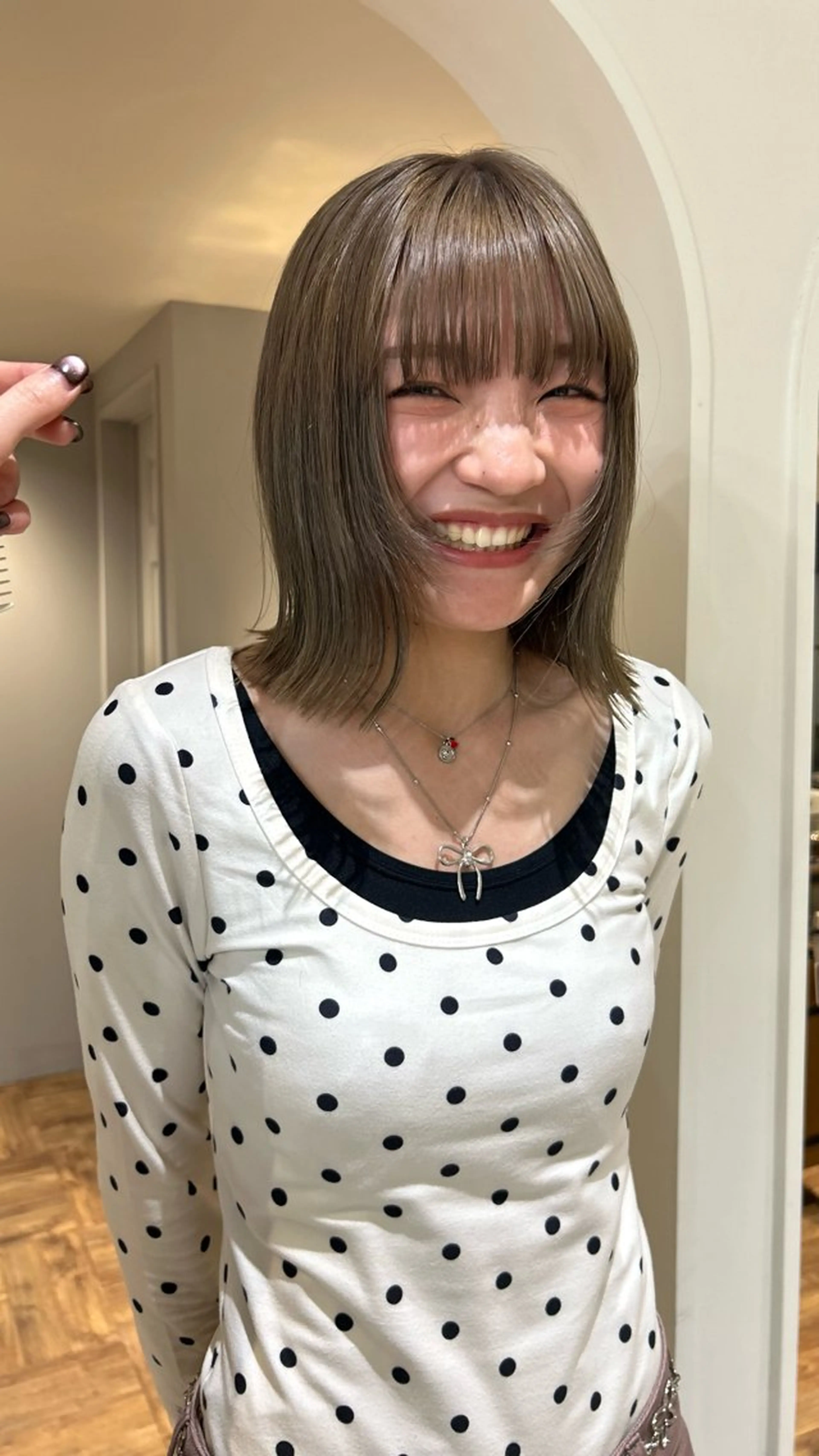ミディアム カラー じゅわっと暖色カラー 🍊Moemiのヘアスタイル