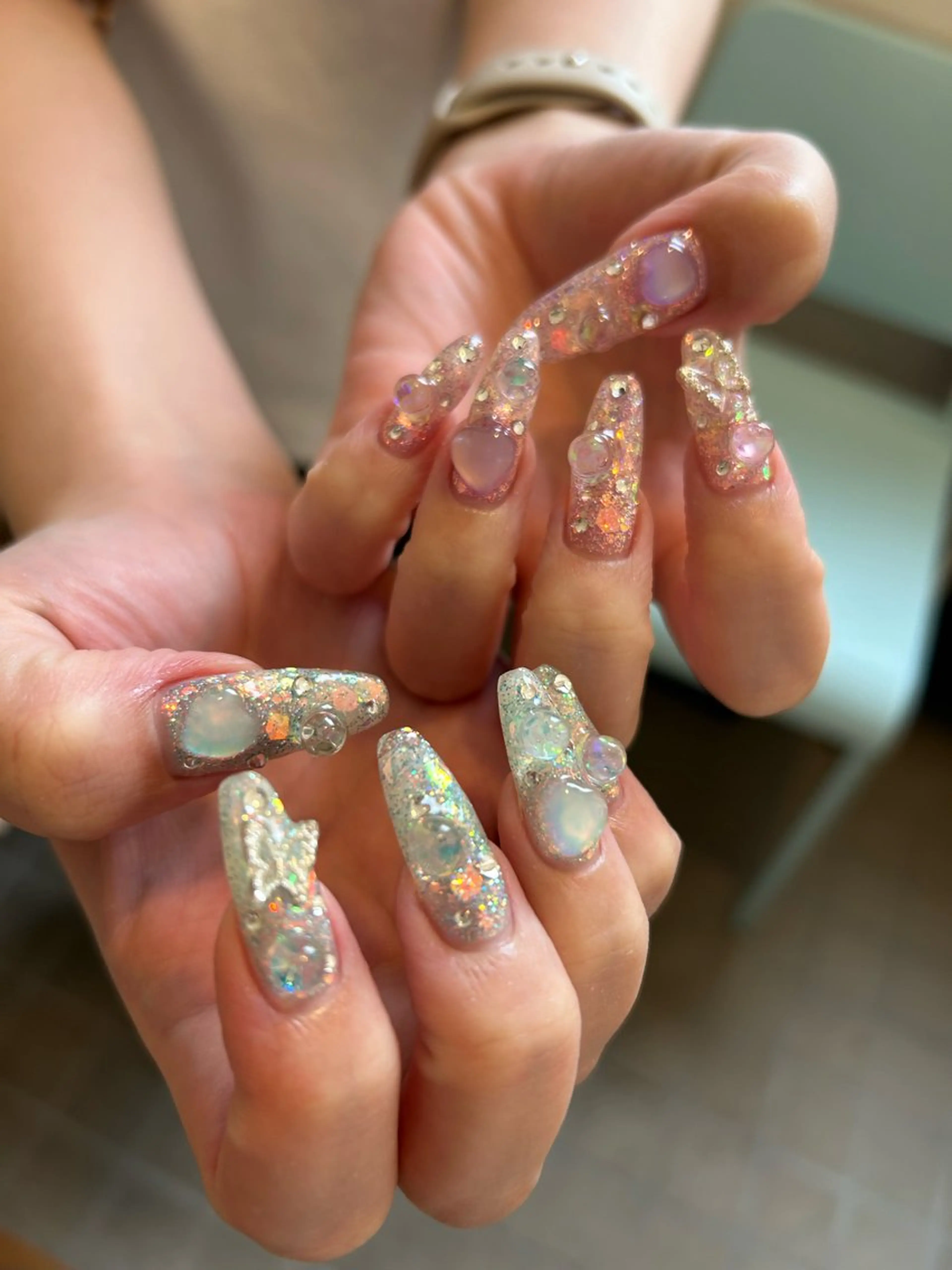 ネイル 持ち込み ハンドネイル Aimer Ciel エメシエル大宮ネイルのネイルデザイン