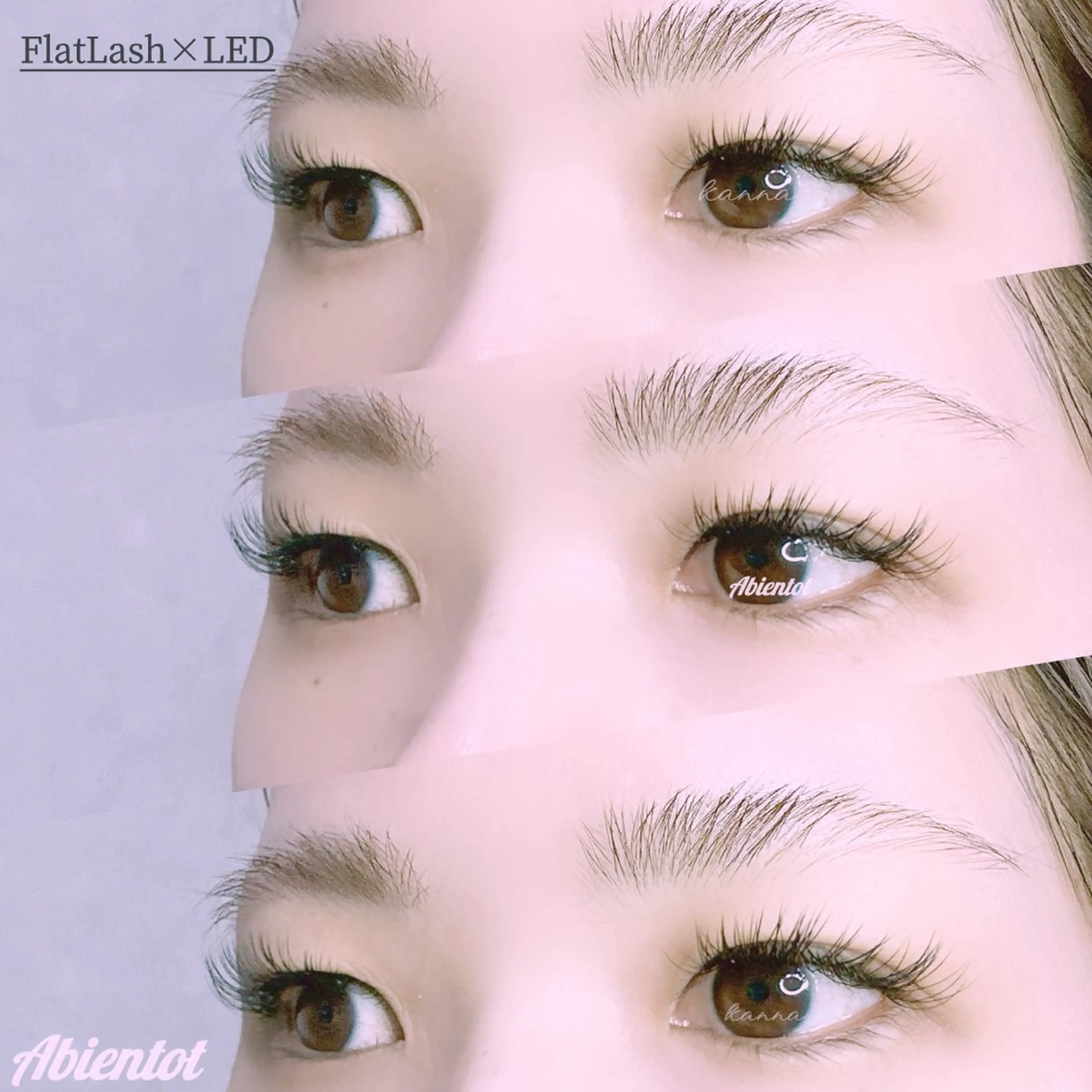 マツエク・マツパ Abientot Kannaのマツエク・マツパデザイン