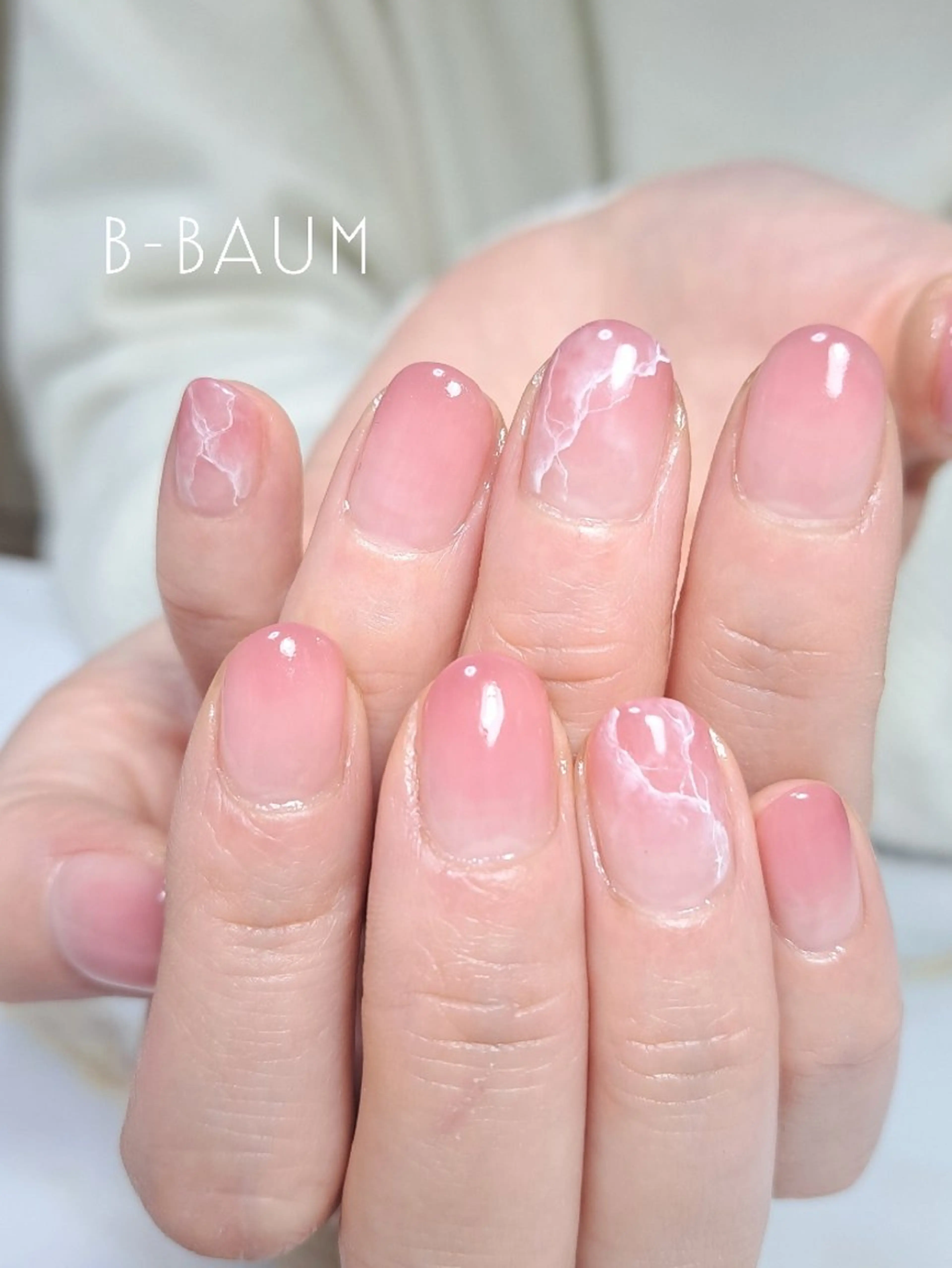 ネイル 大理石ネイル(マーブル) ハンドネイル B-BAUM  nailsalon のその他イメージ