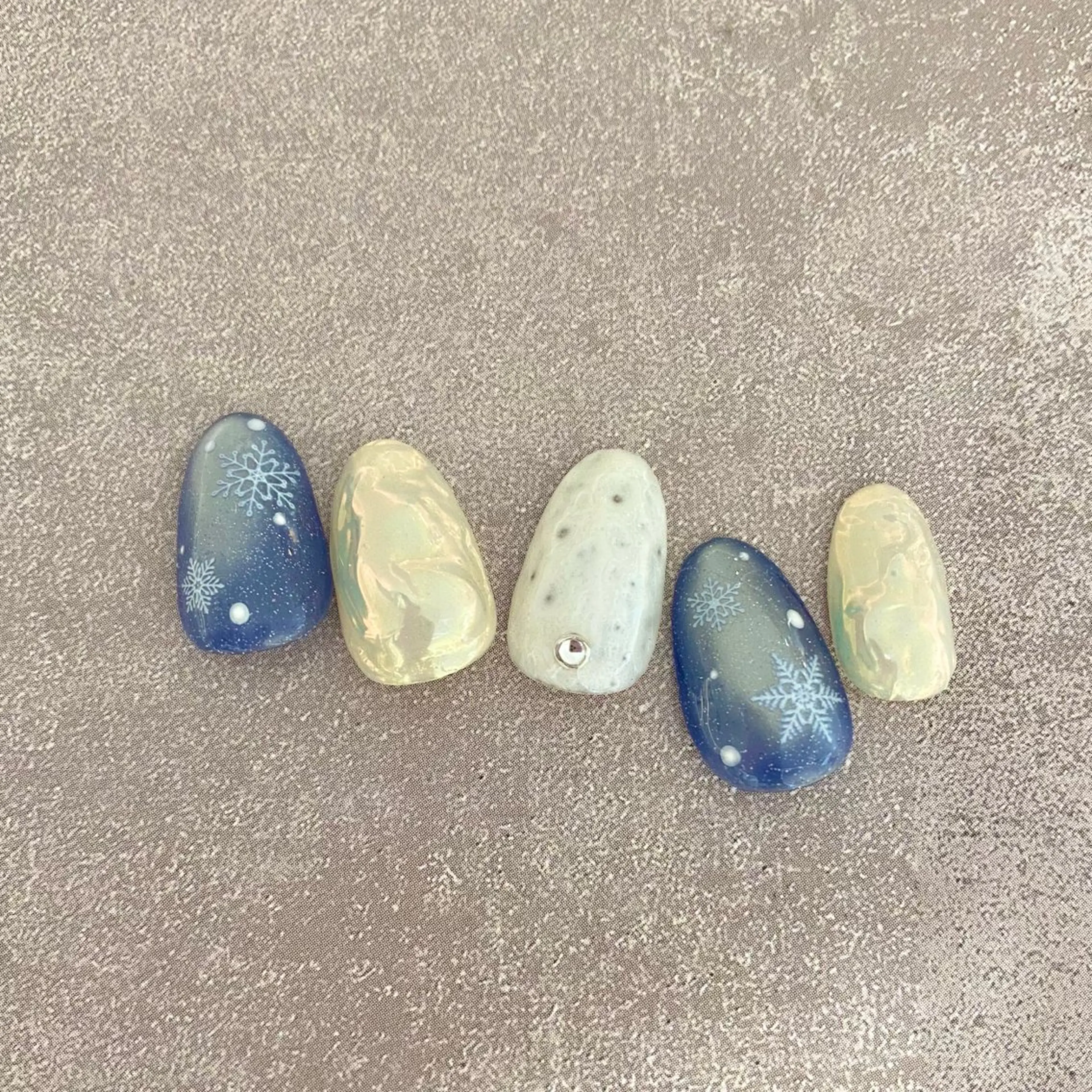 ネイル 冬ネイル ハンドネイル フジタ エリカのネイルデザイン