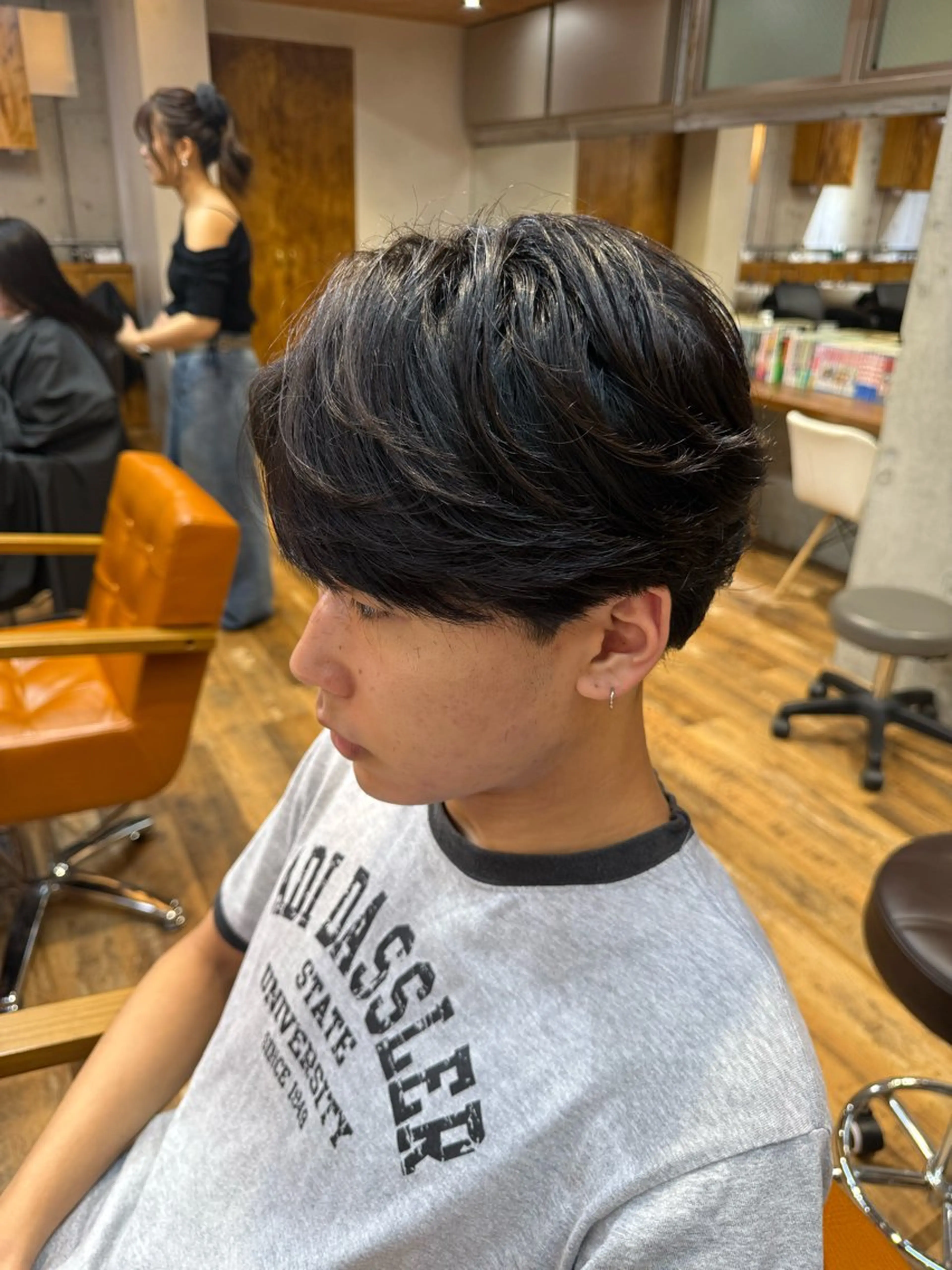 ショート メンズ カット トリートメント レイヤー/髪質改善/ 北 啓吾のヘアスタイル