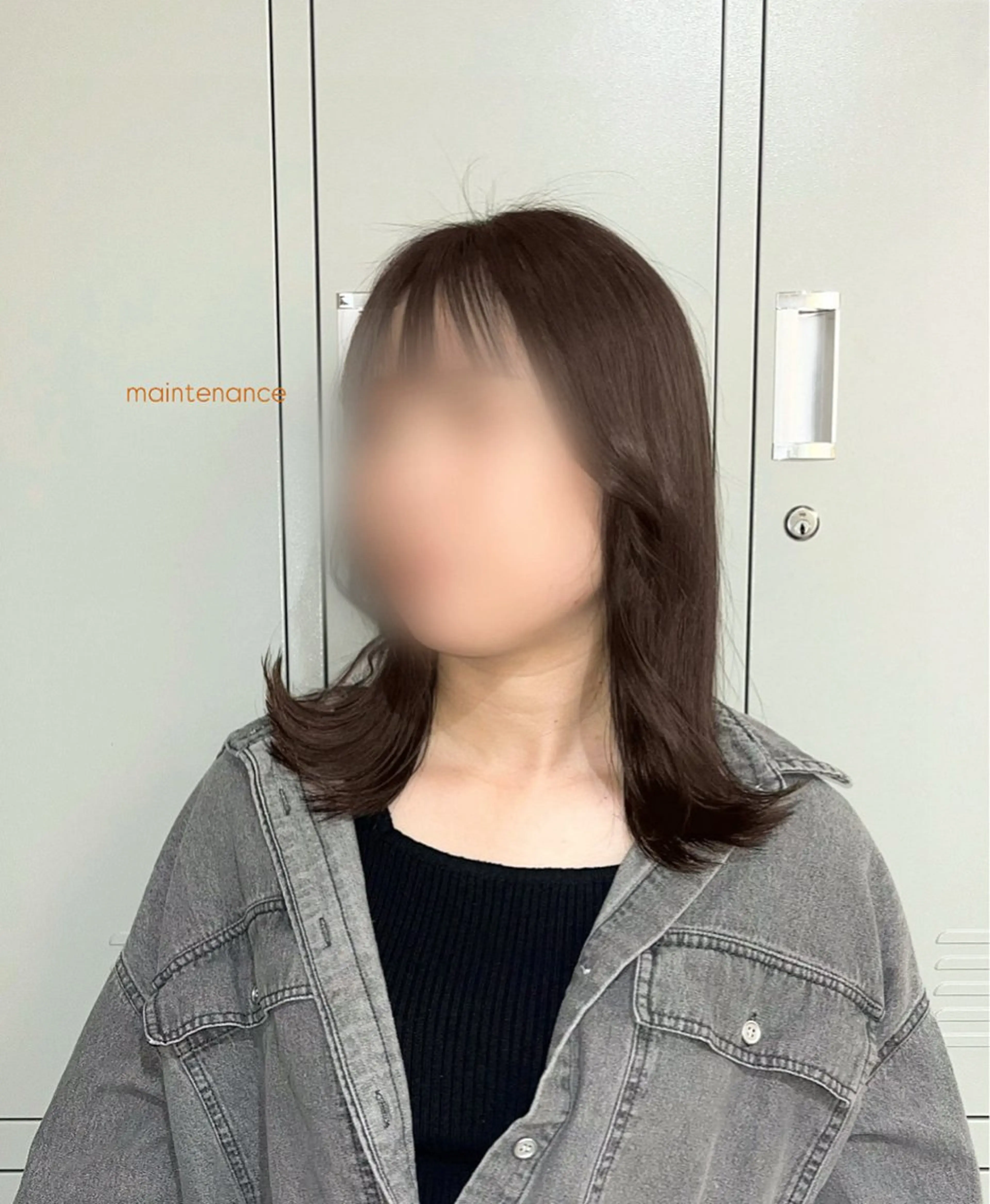 🎀韓国レイヤー/ 🫧暖色/暗髪カラーのヘアスタイル