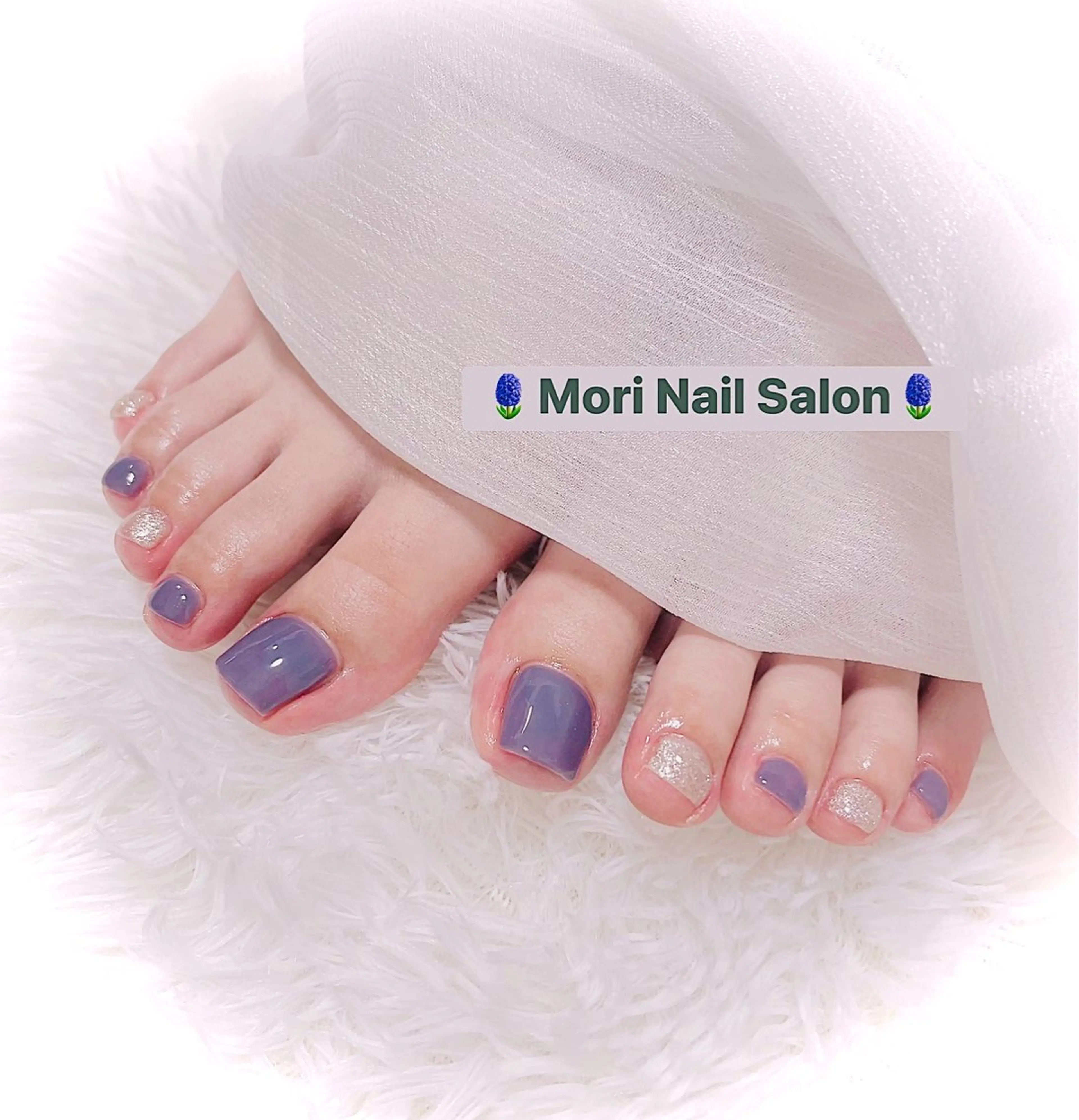 ネイル フットネイル MORI ネイル SALONのネイルデザイン