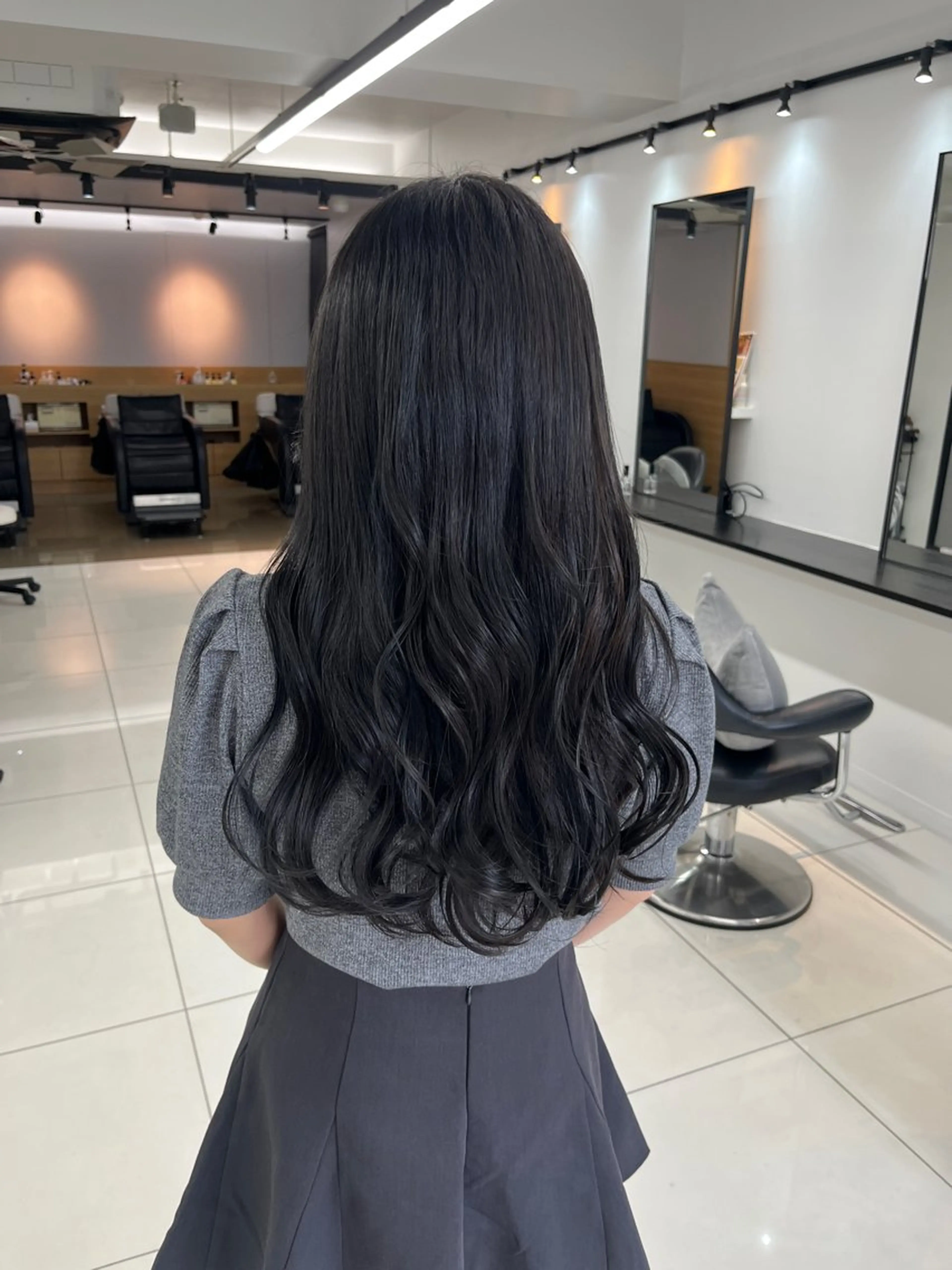 ロング カラー ヘアカラー トリートメント ブリーチなしWカラー /アレンジ/ユウミのヘアスタイル