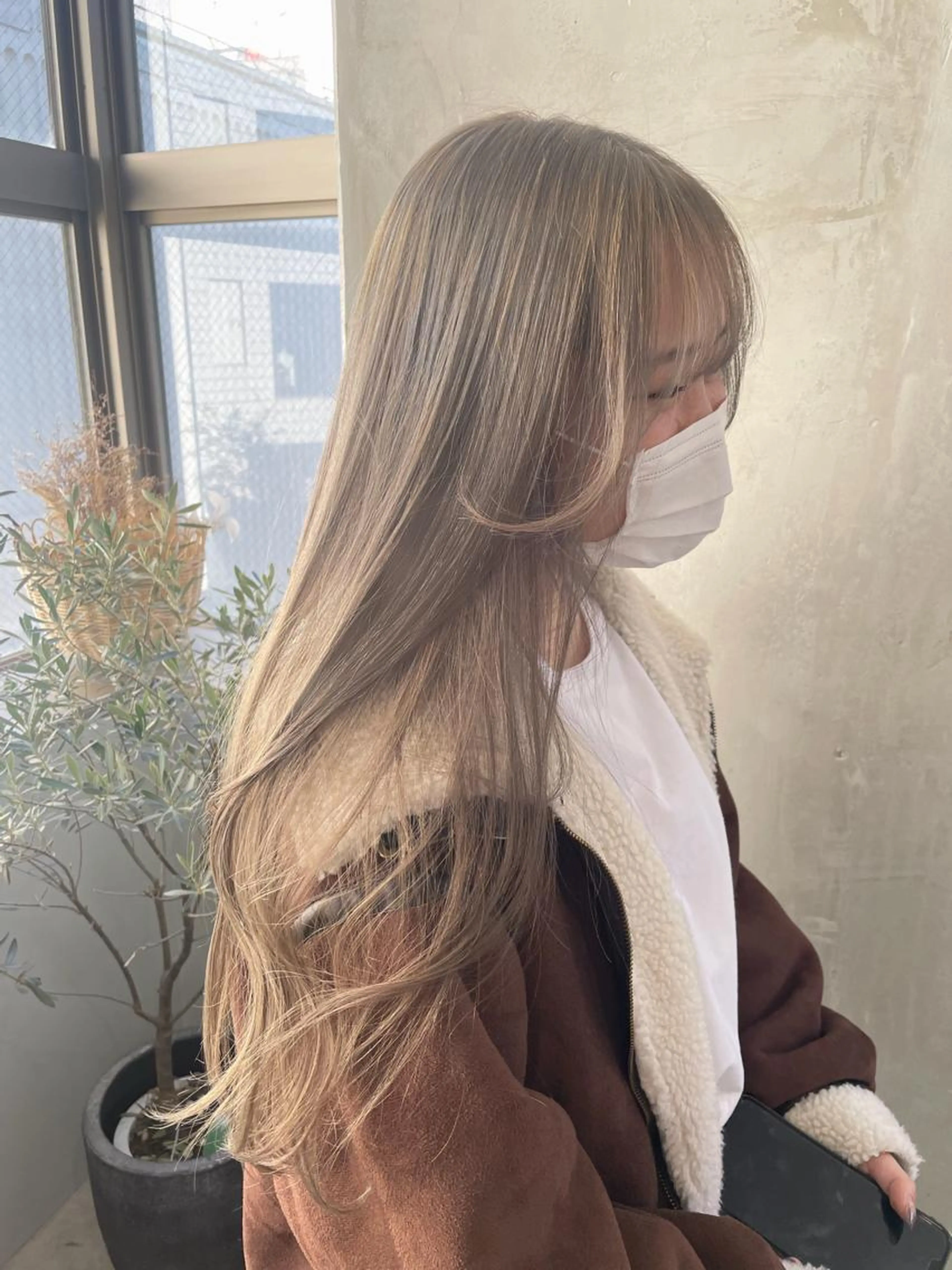 【ミニモ限定価格】w color + 髪質改善treatmentの写真