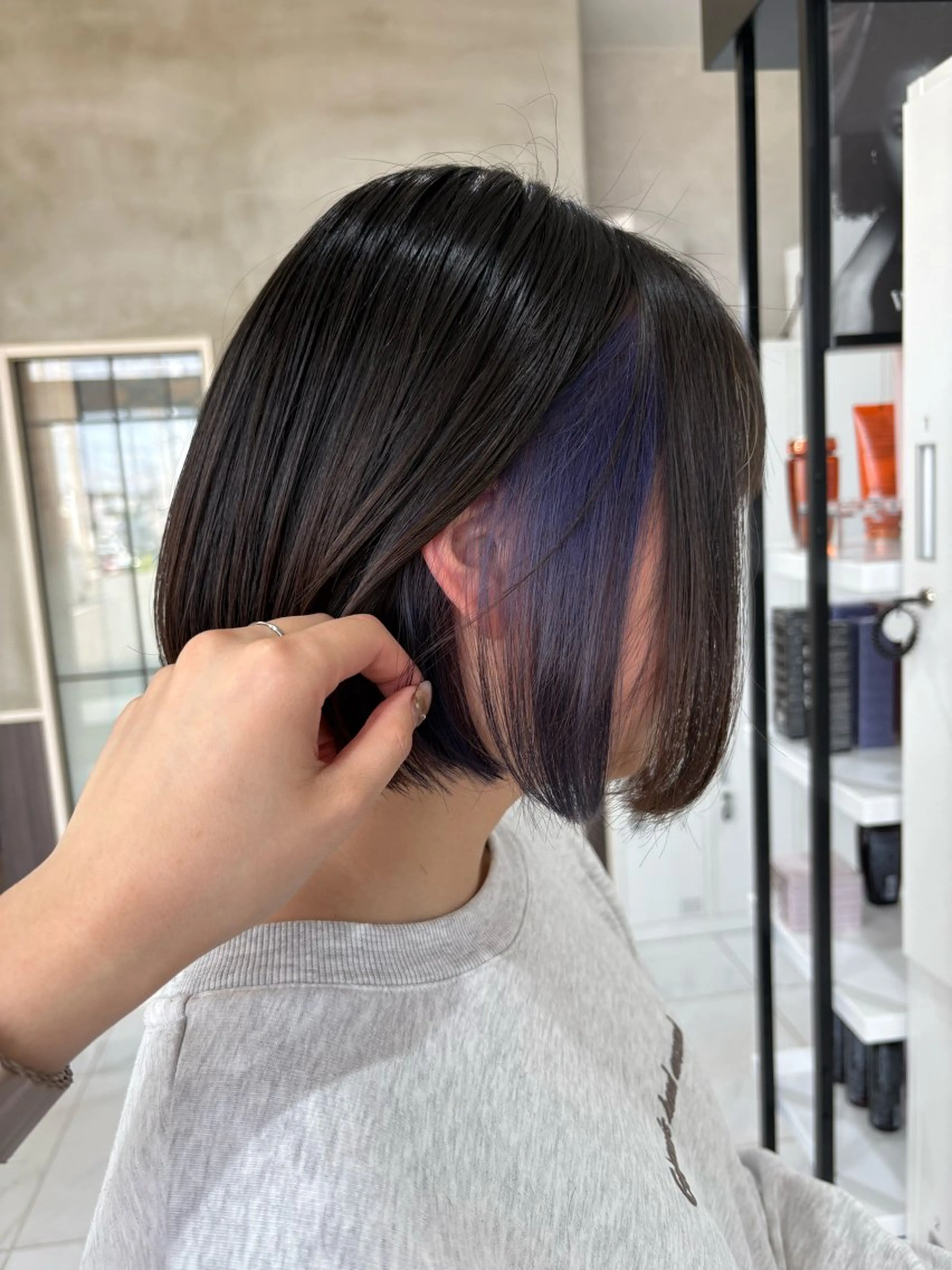 ミディアム カラー GRANDEUR やまだかなのヘアスタイル