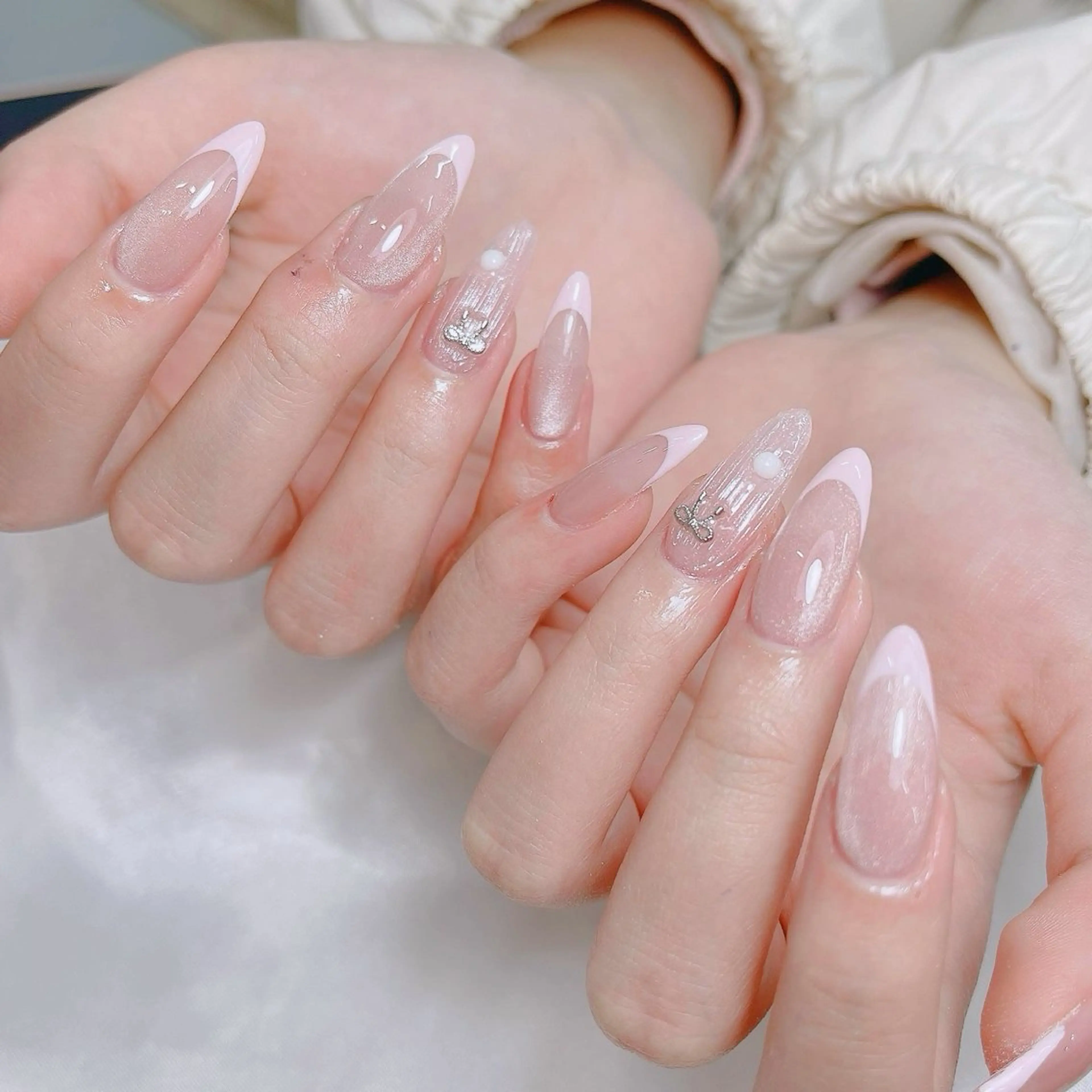 ネイル ハンドネイル ハンドケア DuLi Blinkのネイルデザイン