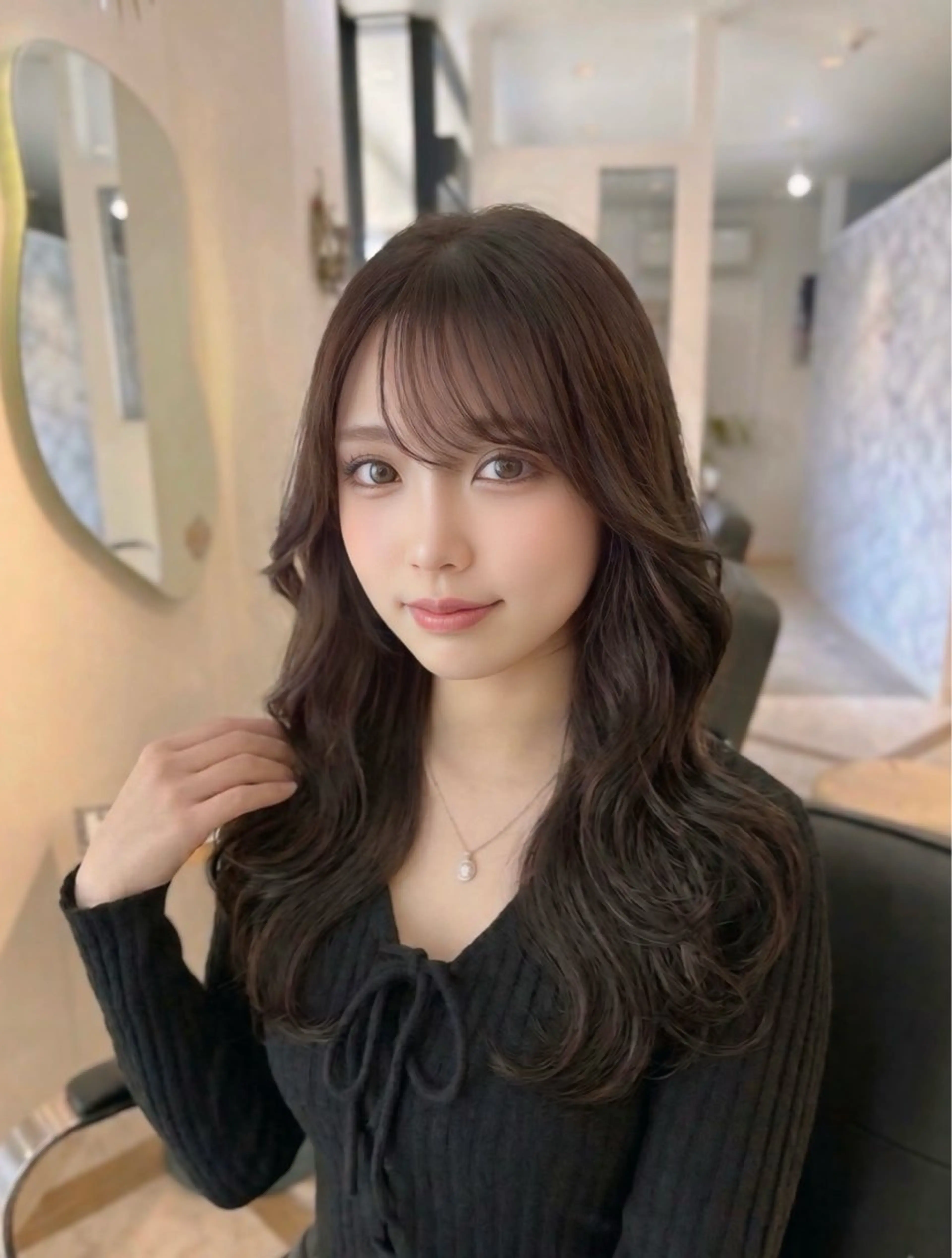 【平日限定】透明感カラー＋似合わせカット＋艶トリートメント ※詳細を必ずご覧ください！の写真