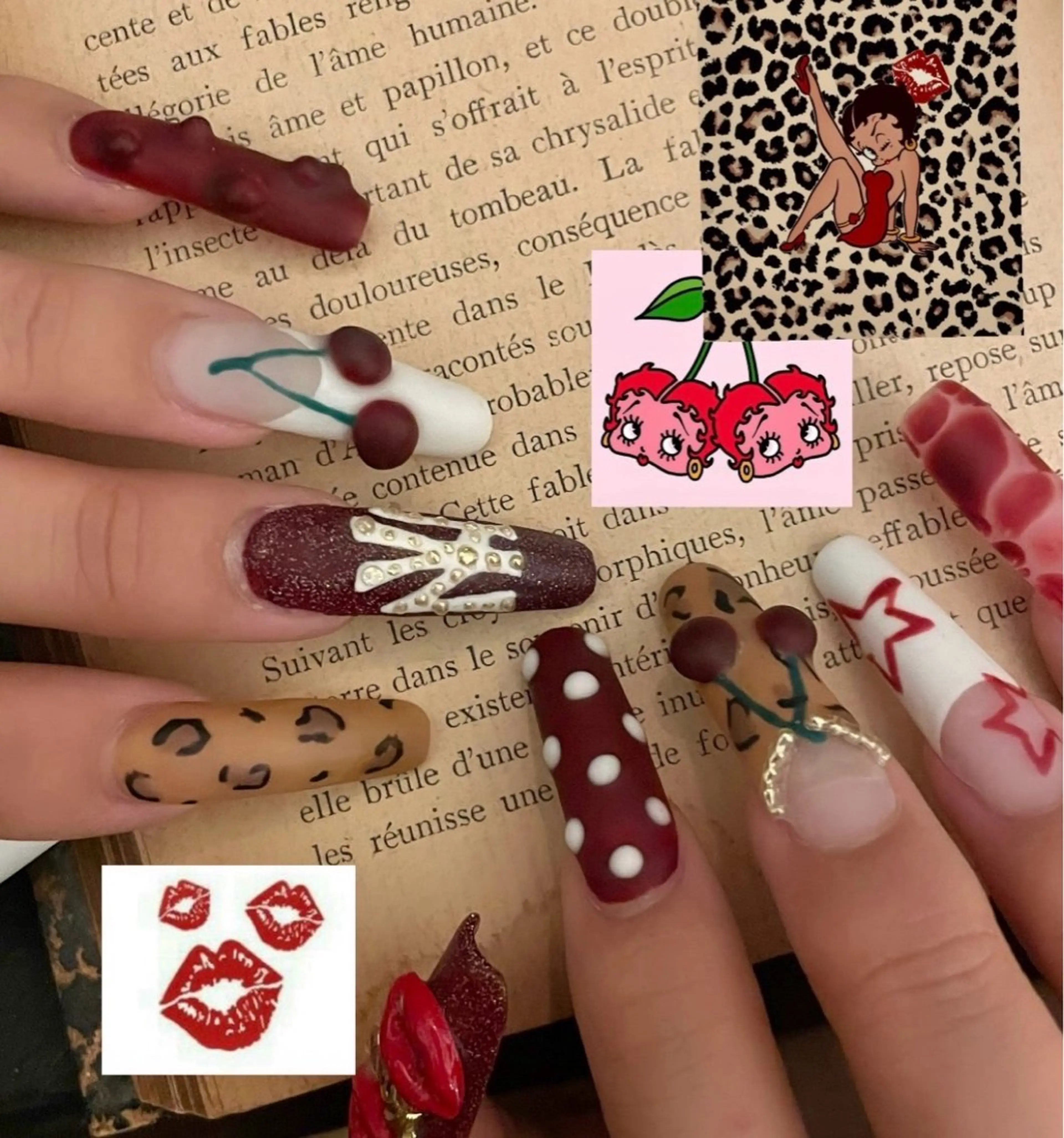 ネイル 持ち込み ネイルチップ Lowé みるくのネイルデザイン