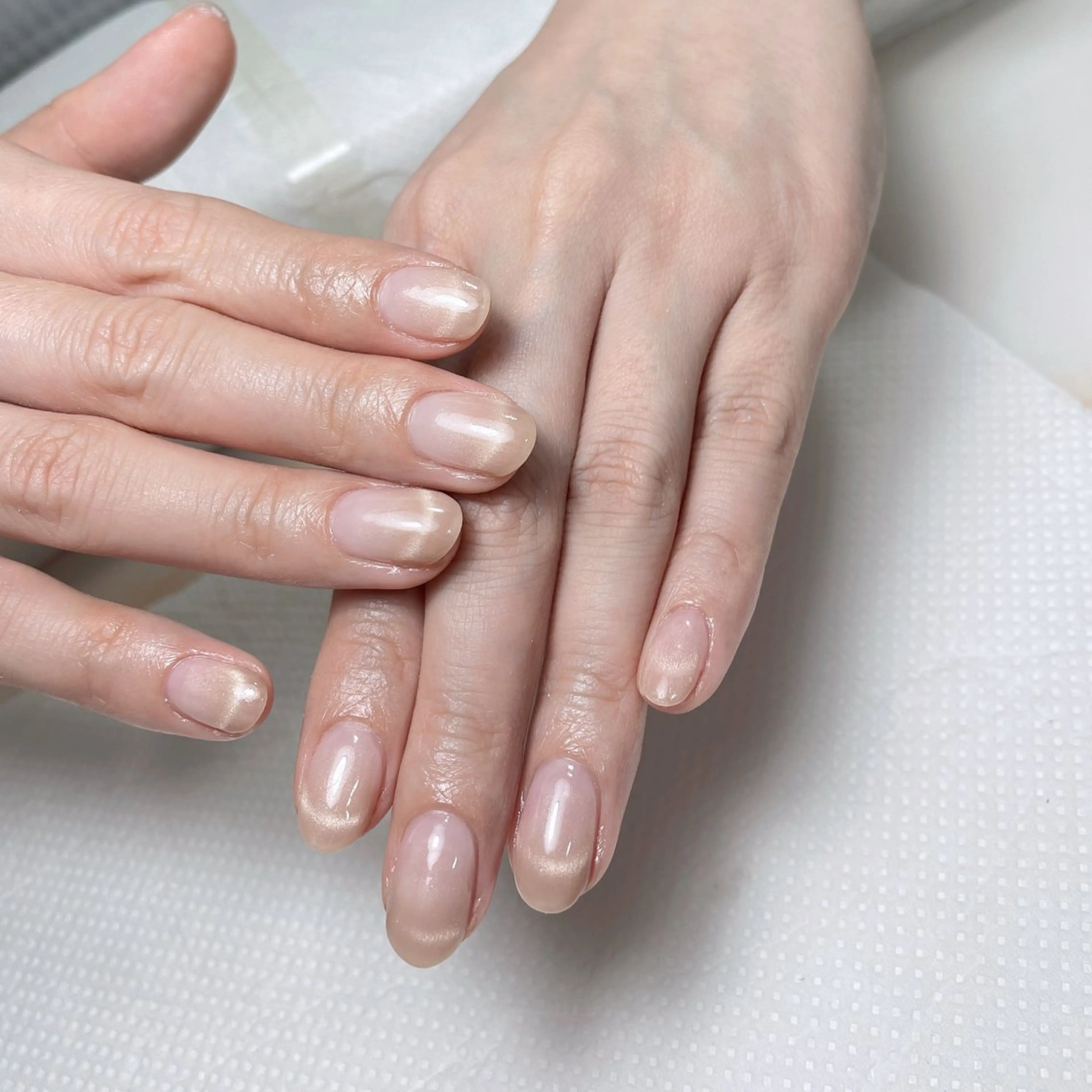 ネイル アートネイル フレンチネイル ジェルネイル グラデーション 韓国ネイル ハンドネイル 久保田 マリコのネイルデザイン