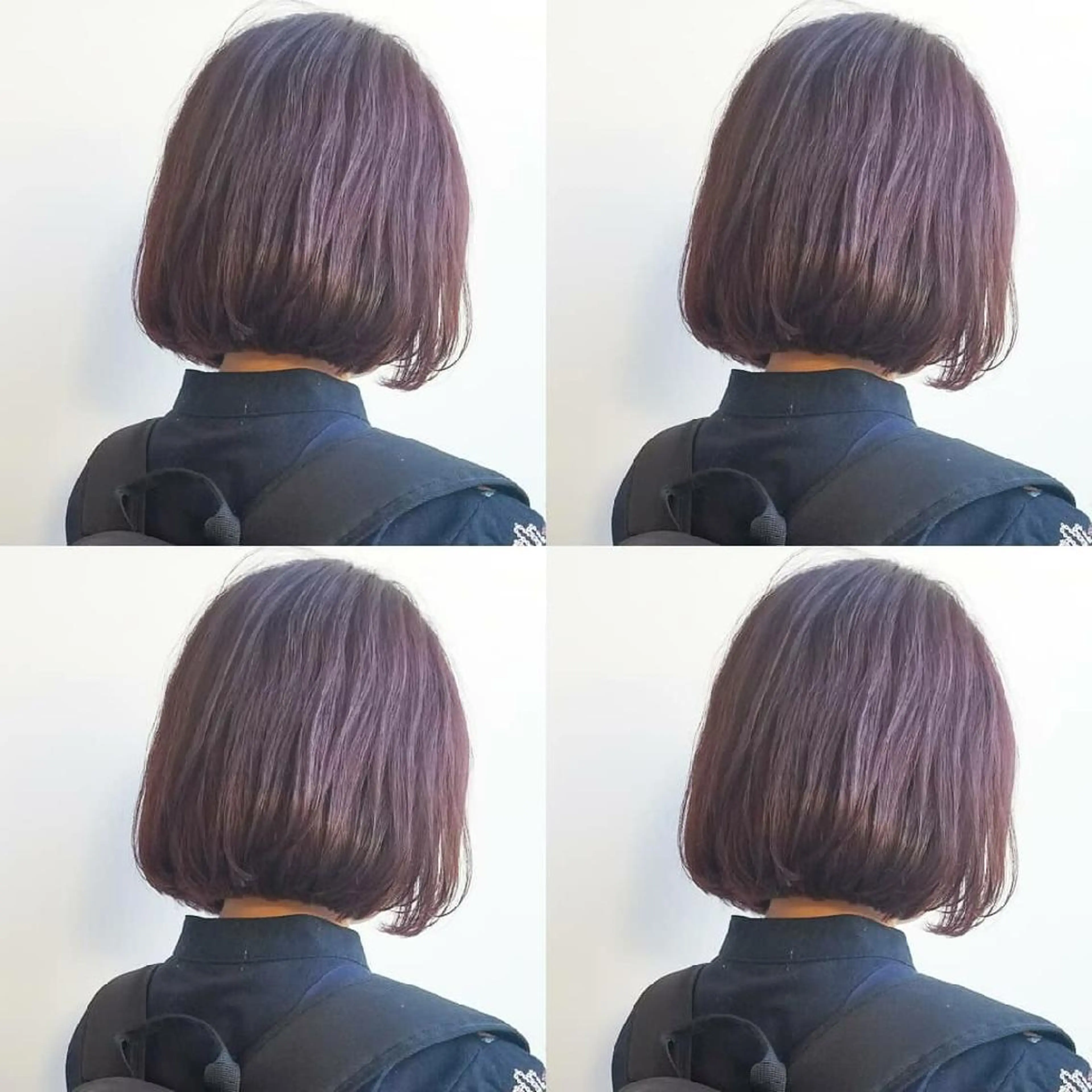 カラー ミディアム ヘアアレンジ iplus まつげ、眉毛、耳つぼのマツエク・マツパデザイン