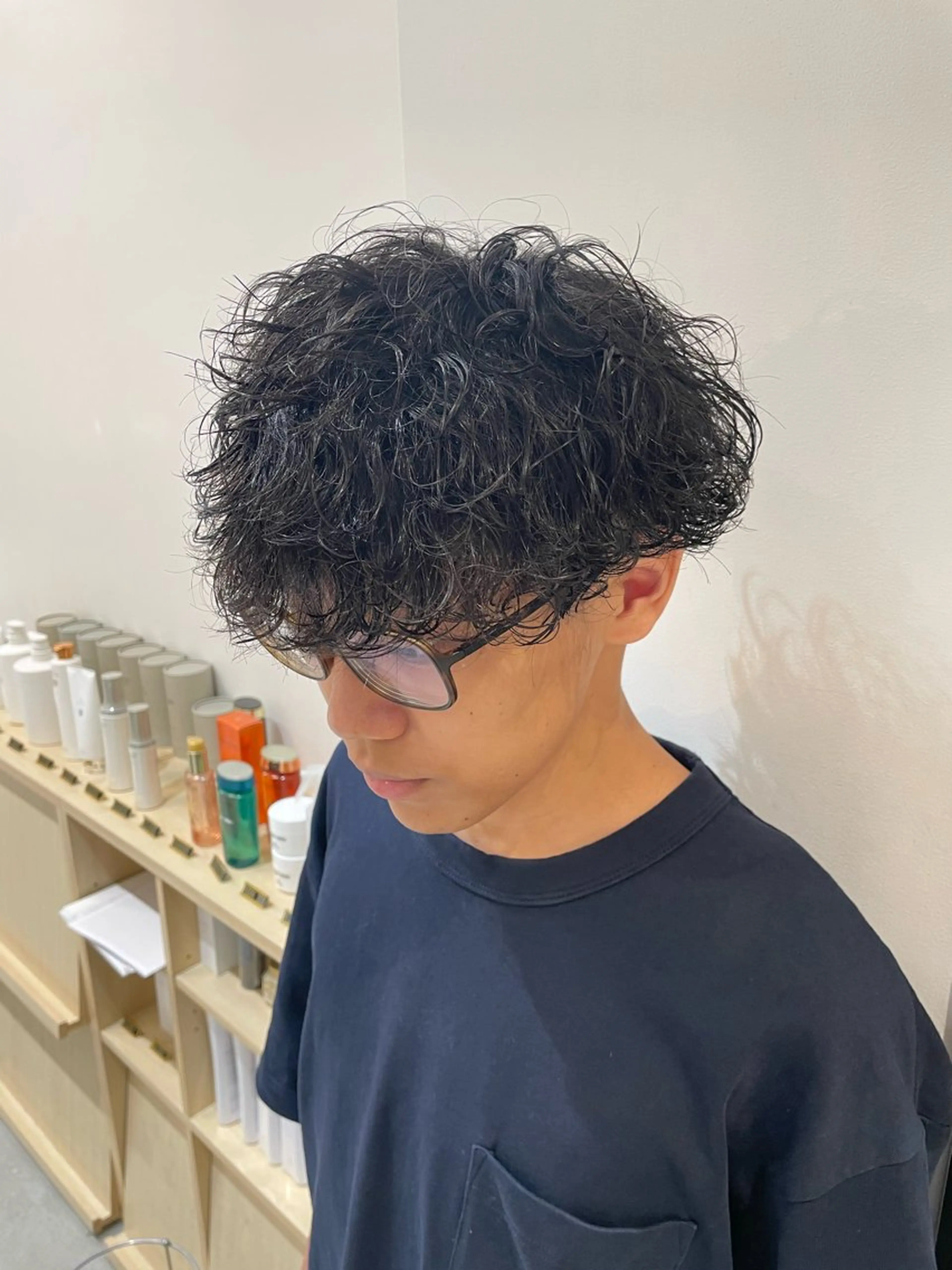 ショート メンズパーマ 龍雅💈のヘアスタイル