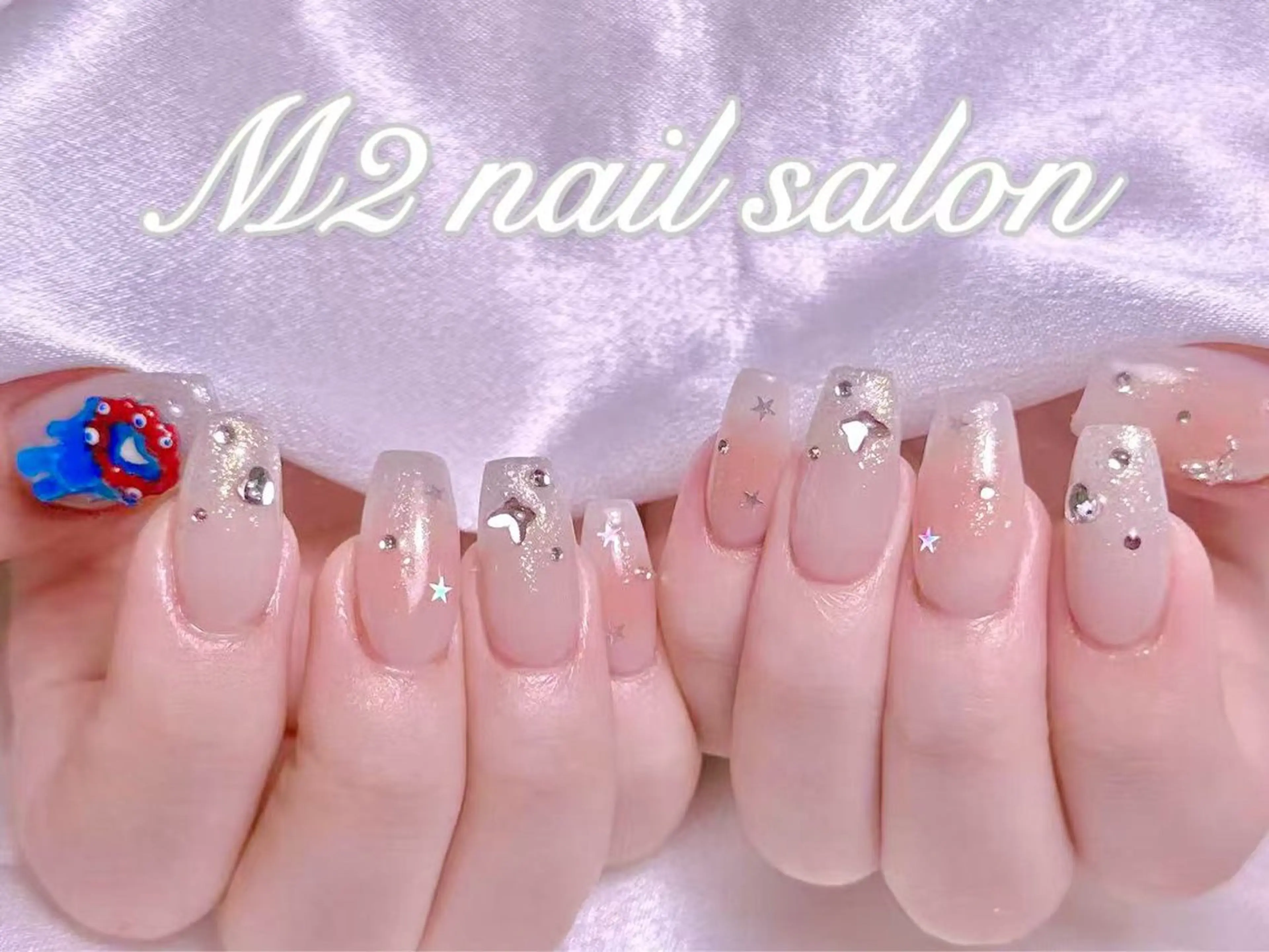 ネイル ハンドネイル 長さだし専門店 M2　rikaのネイルデザイン